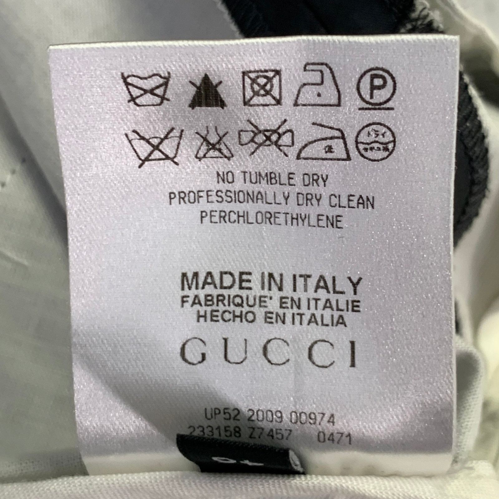 Gucci Size 30 Grey Cotton Blend Super Skinny Bondage Casual Pants Size US 30 / EU 46 - 8 Thumbnail