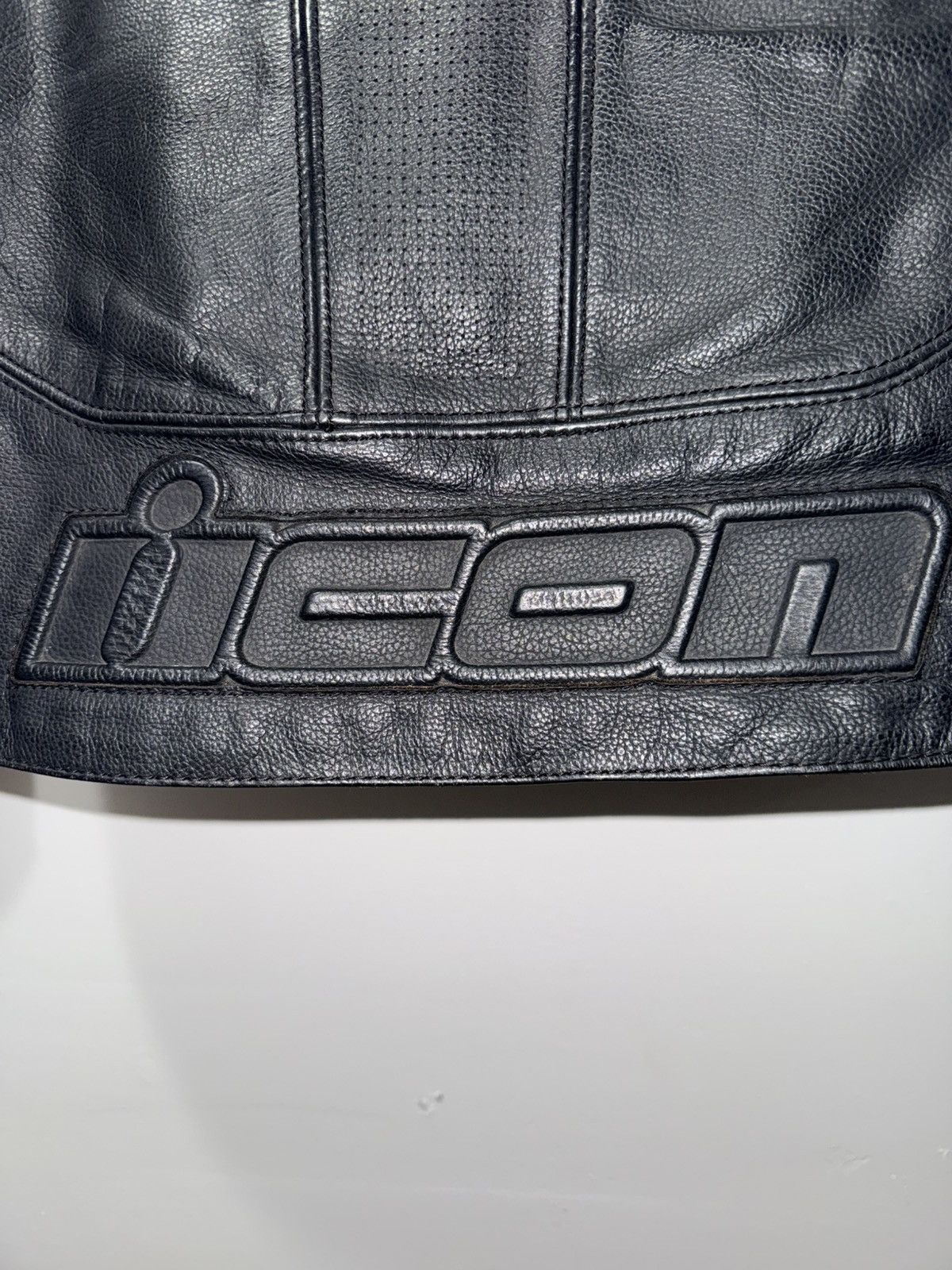 ICON Motorsports ICON Overlord Leather Moto Jacket Black M Techwear Size US M / EU 48-50 / 2 - 3 Thumbnail