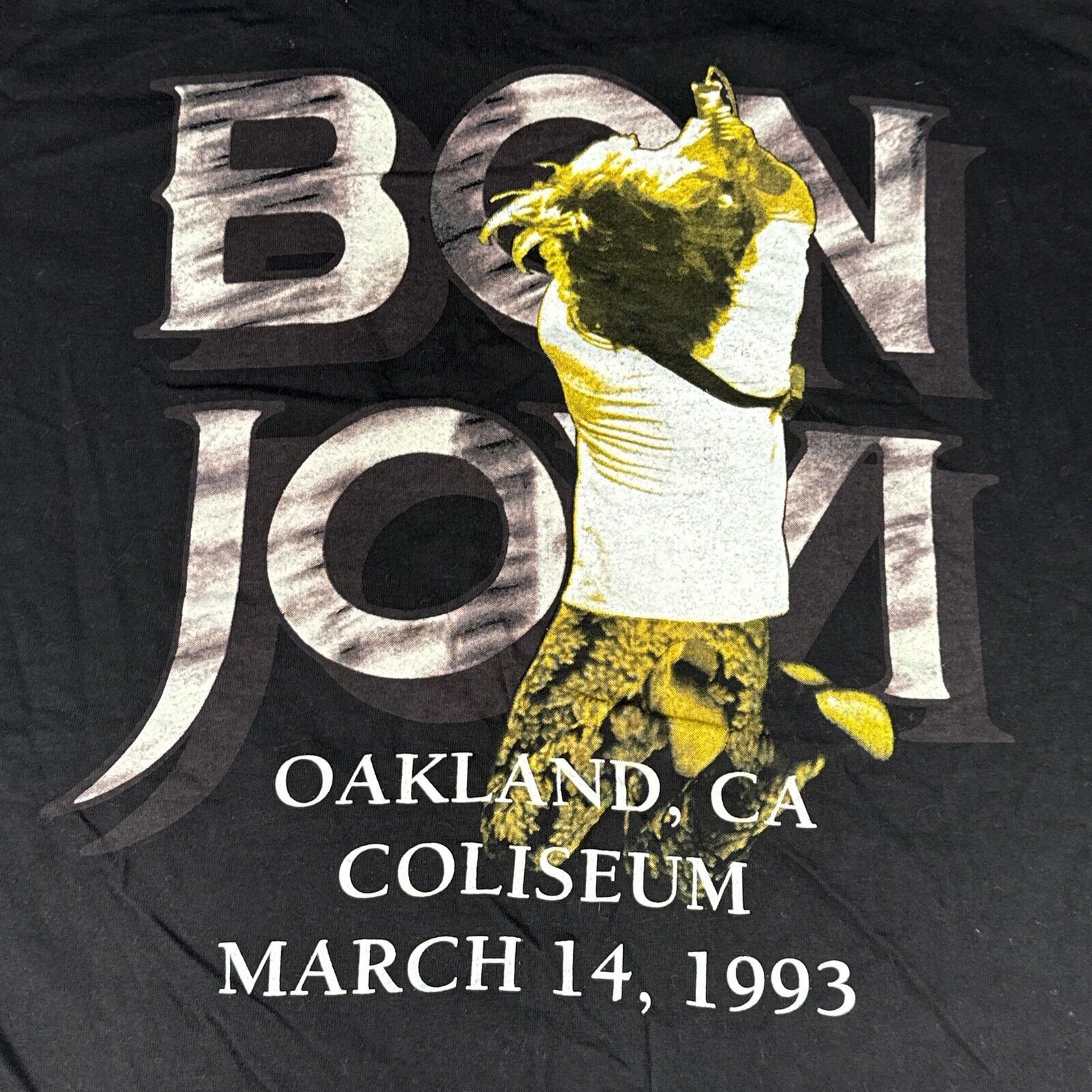 Brockum Vintage 90’s Bon Jovi T-Shirt XL Band Brockum Keep The Faith Size US XL / EU 56 / 4 - 13 Thumbnail