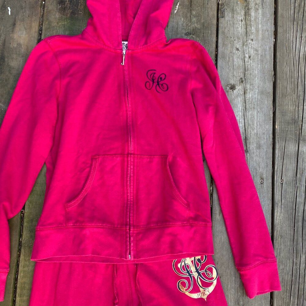 Juicy Couture Vintage Y2K Juicy Couture Tracksuit Matching Set Pink Mediu Size XL / US 12-14 / IT 48-50 - 5 Thumbnail