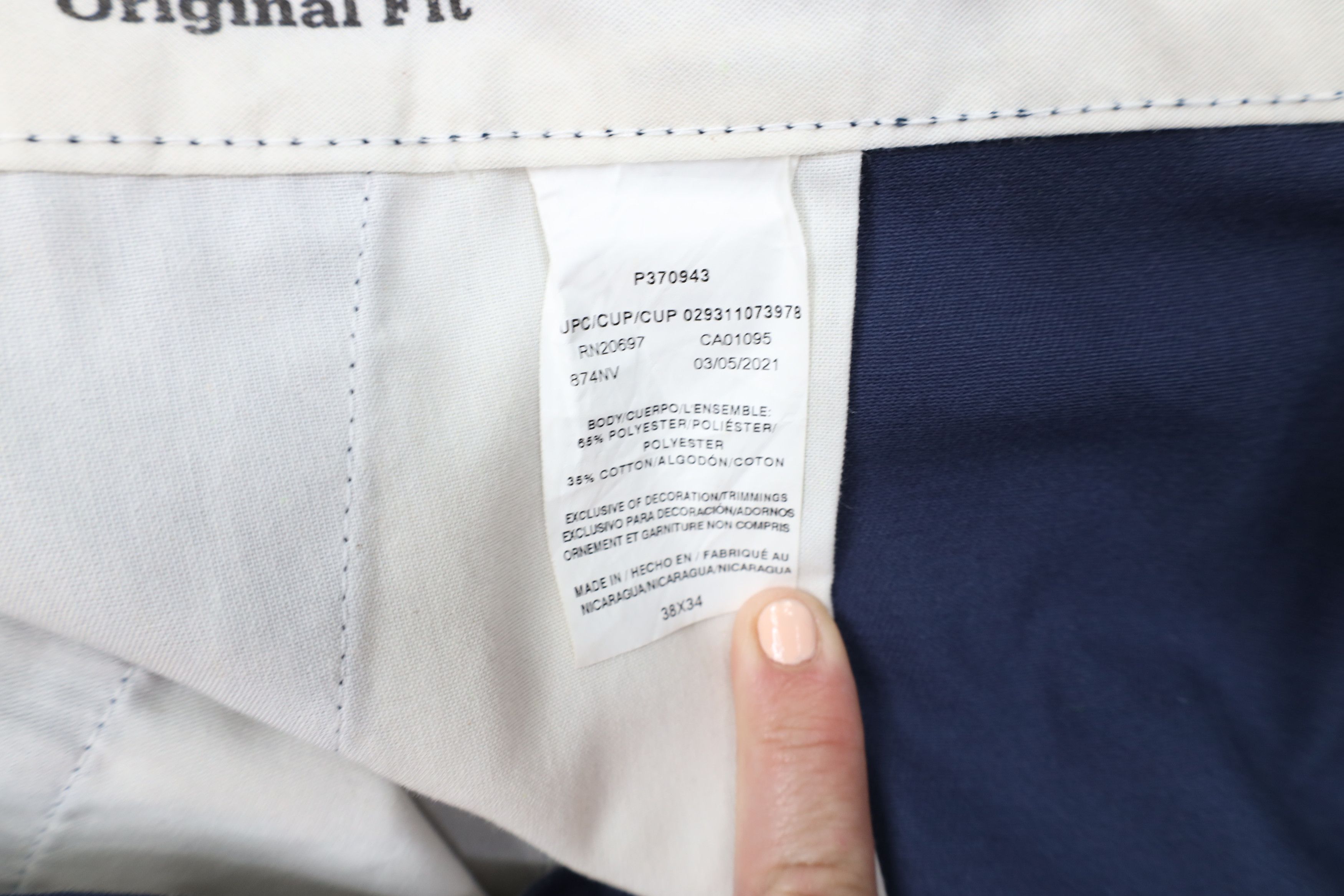Dickies × Vintage Vintage Y2K Dickies Spell Out Workwear Wide Leg Pants Blue Size US 38 / EU 54 - 9 Thumbnail