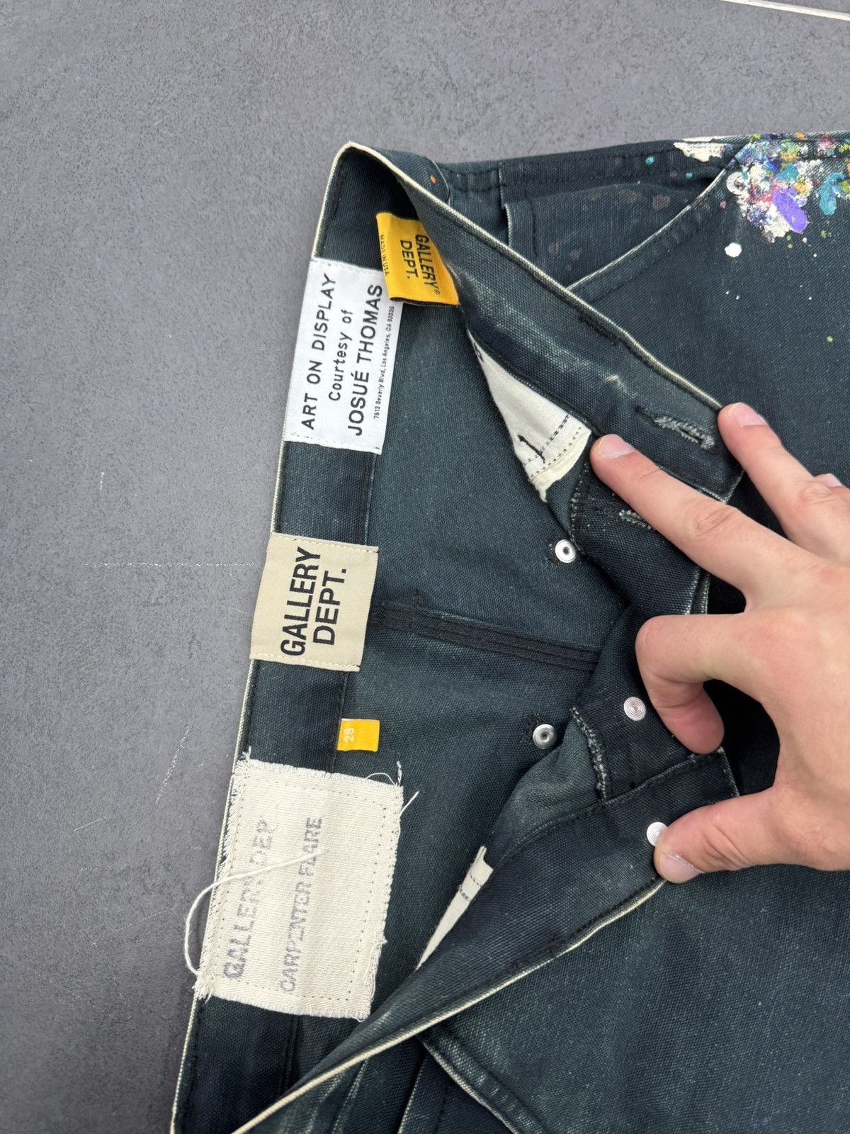 Gallery Dept. Gallery dept paint splatter flare jeans Size US 28 / EU 44 - 4 Thumbnail