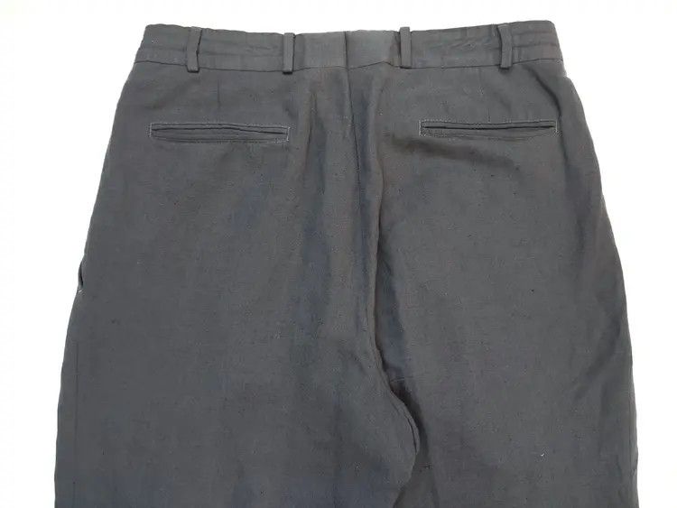Yves Saint Laurent YSL Pour Homme Grey Flax Vintage Pants Size US 32 / EU 48 - 6 Thumbnail