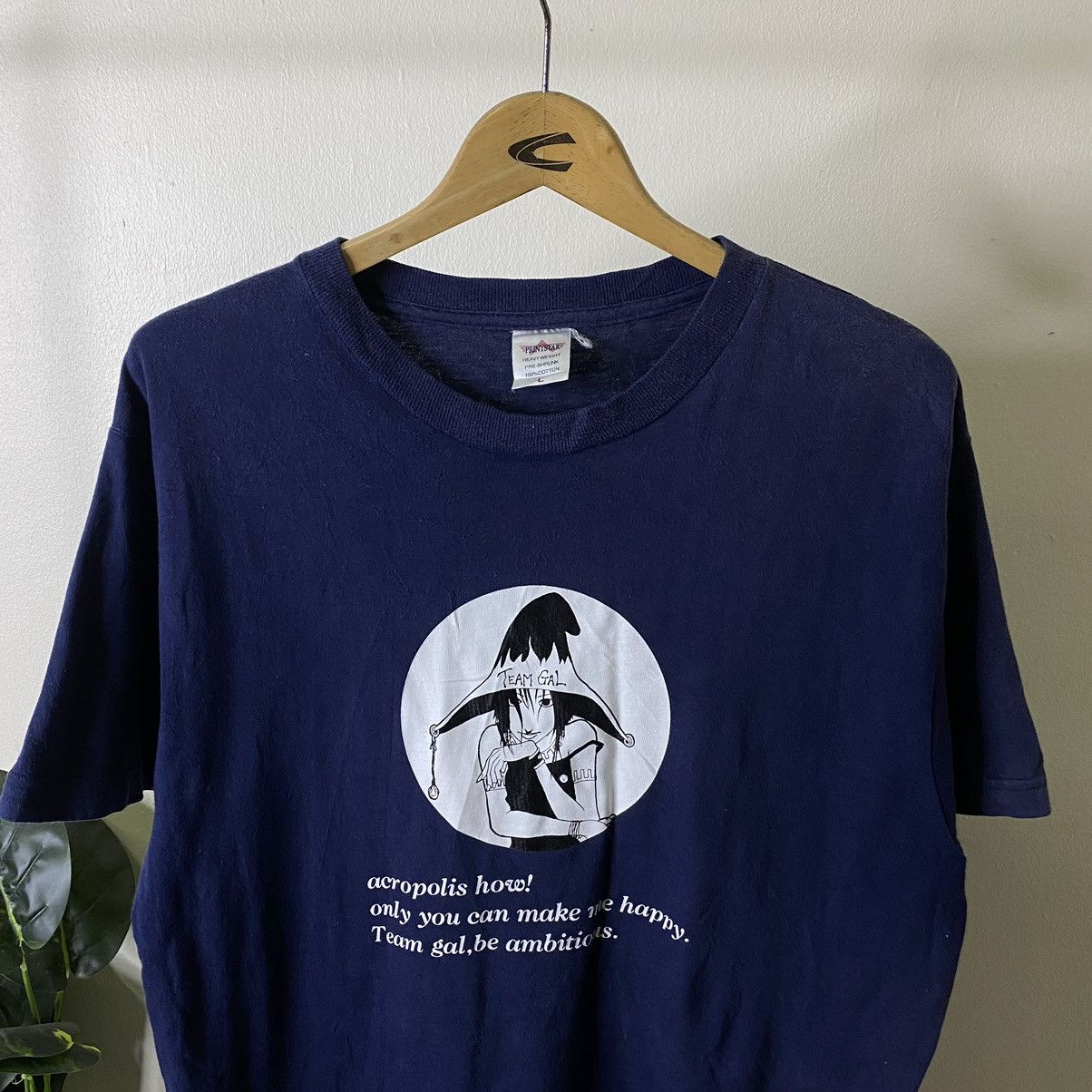 Vintage Vintage 1990s Team Gal Acropolis How Tee Size US L / EU 52-54 / 3 - 2 Thumbnail