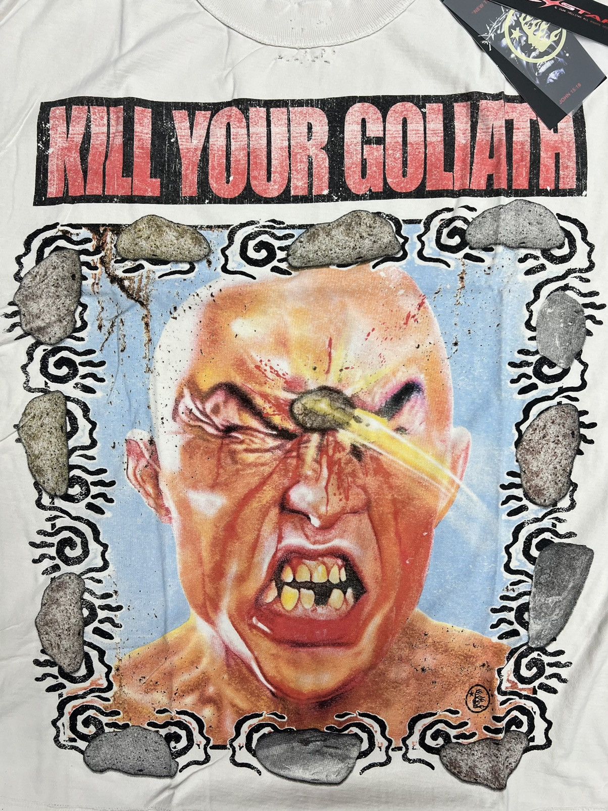 HELLSTAR Hellstar Kill Your Goliath T-Shirt Size US XL / EU 56 / 4 - 2 Thumbnail