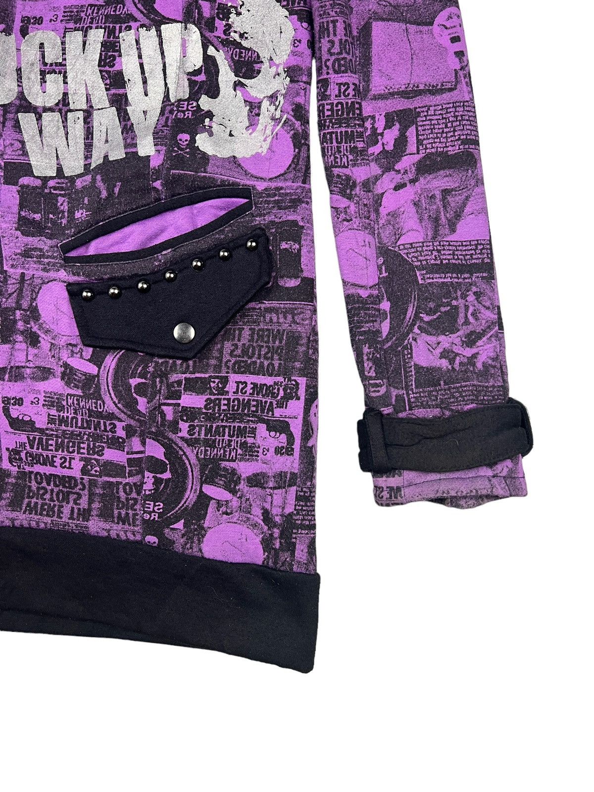 Sex Pot ReVeNGe Sex Pot Revenge Double Collar Zipper Hoodie Jacket Size US S / EU 44-46 / 1 - 4 Thumbnail