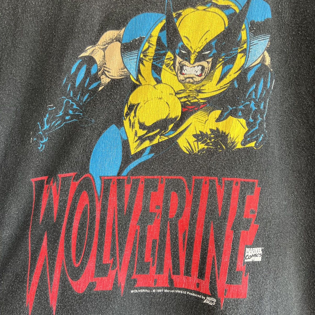 Marvel Comics × Vintage VTG Rare 1997 Wolverine Comic Images Marvel Tee Shirt Logan Size US L / EU 52-54 / 3 - 8 Thumbnail
