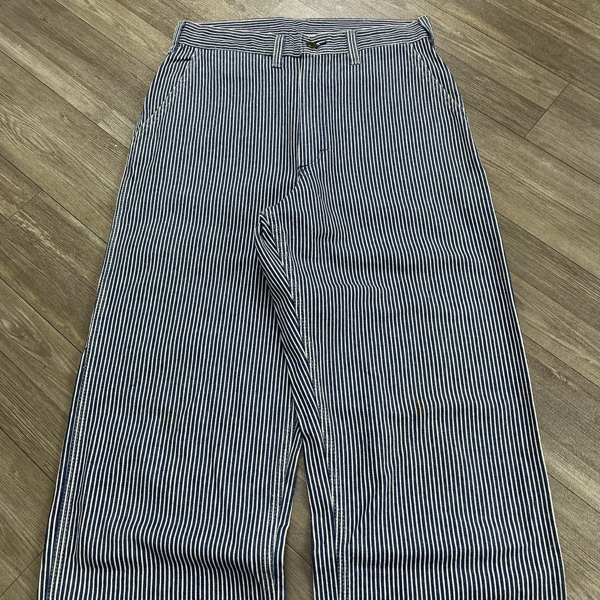 Oshkosh Vintage Oshkosh B’Gosh Union Made Hickory Carpenter Pants Size US 30 / EU 46 - 16 Thumbnail