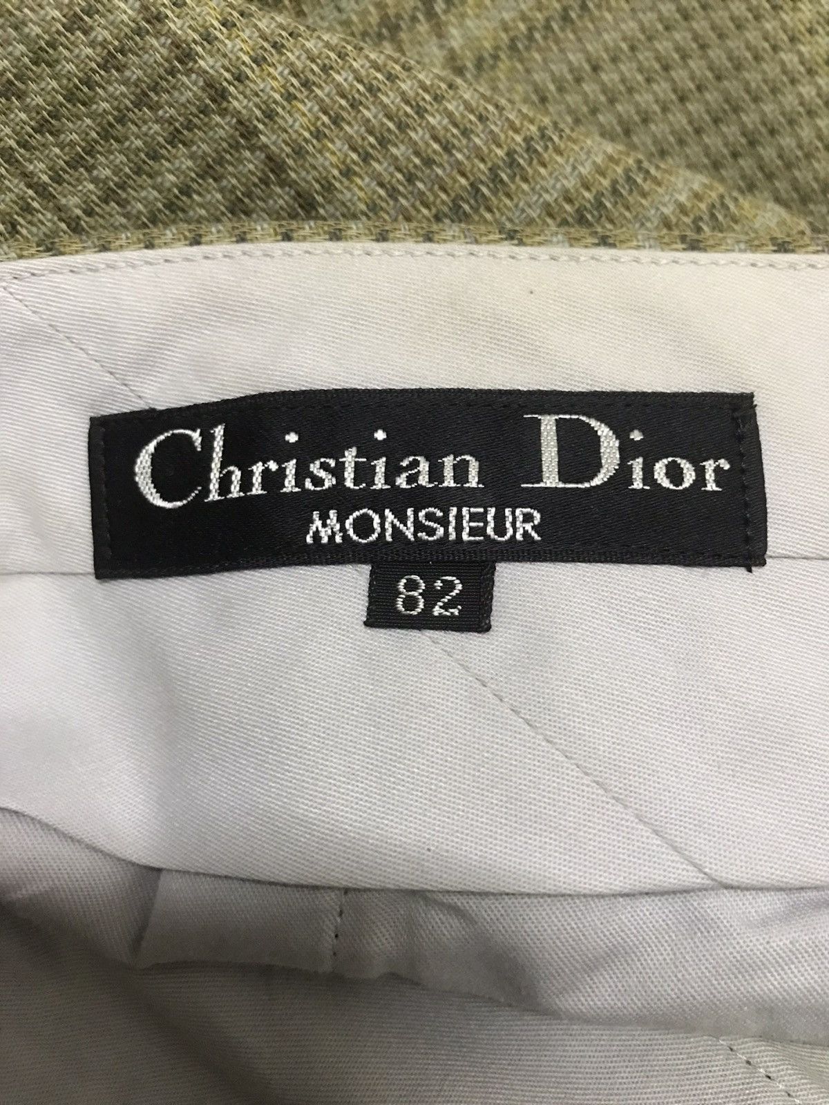 Christian Dior Monsieur CHRISTIAN DIOR MONSIEUR CHECKERED TROUSER PANTS Size US 32 / EU 48 - 7 Thumbnail
