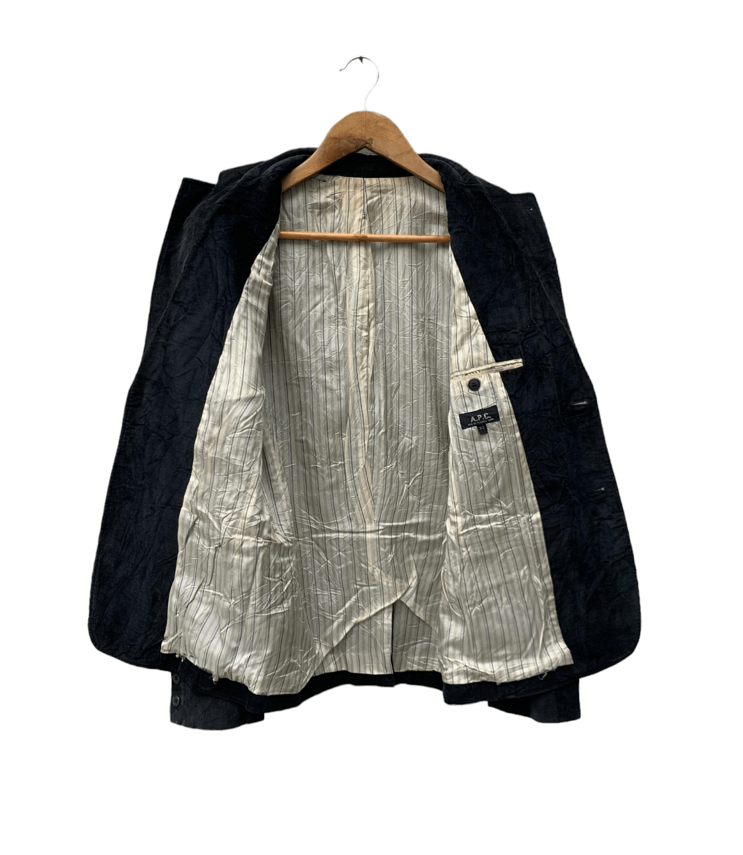 A.P.C. Vintage A.P.C Velvet Blazer Jacket Size US M / EU 48-50 / 2 - 5 Thumbnail