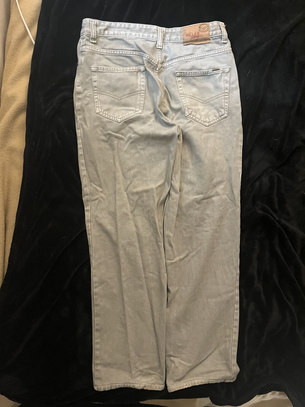 Vintage Tan Killer Baggy Jeans y2k 2000s rare Size US 36 / EU 52 - 3 Thumbnail