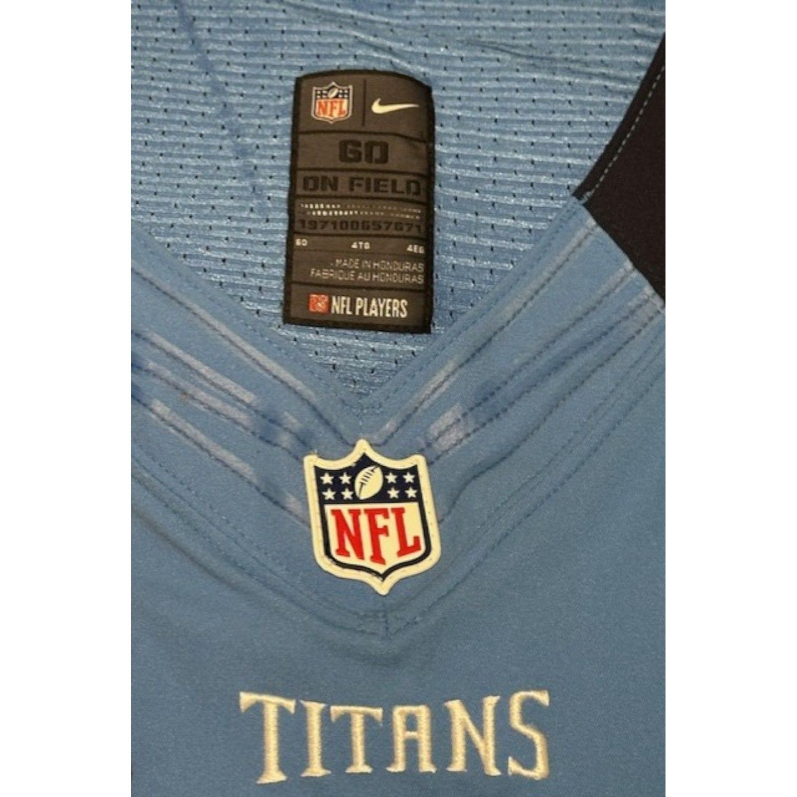 Nike Nike NFL Tennessee Titans On Field Blank Player Limited Jers Size US XXL / EU 58 / 5 - 6 Thumbnail