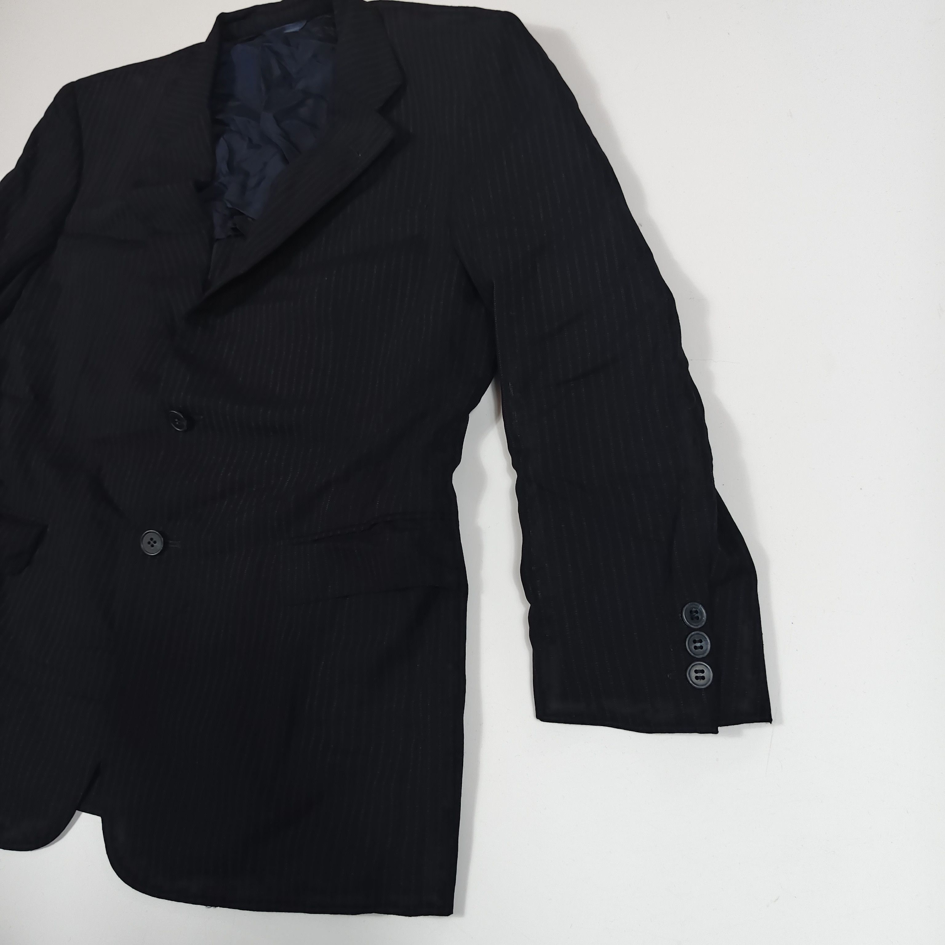 Loro Piana Men's Loro Piana Zelander 100% Wool Pinstripe Blazer #A Size US M / EU 48-50 / 2 - 5 Thumbnail