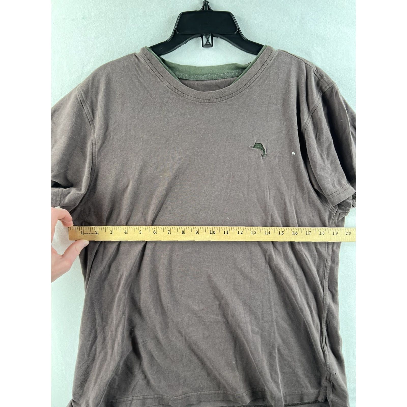 Tommy Bahama Tommy Bahama Shirt Mens Small Brown Short Sleeve T Shirt Crew Neck Beach Classic Casual Marlin Size US S / EU 44-46 / 1 - 5 Thumbnail