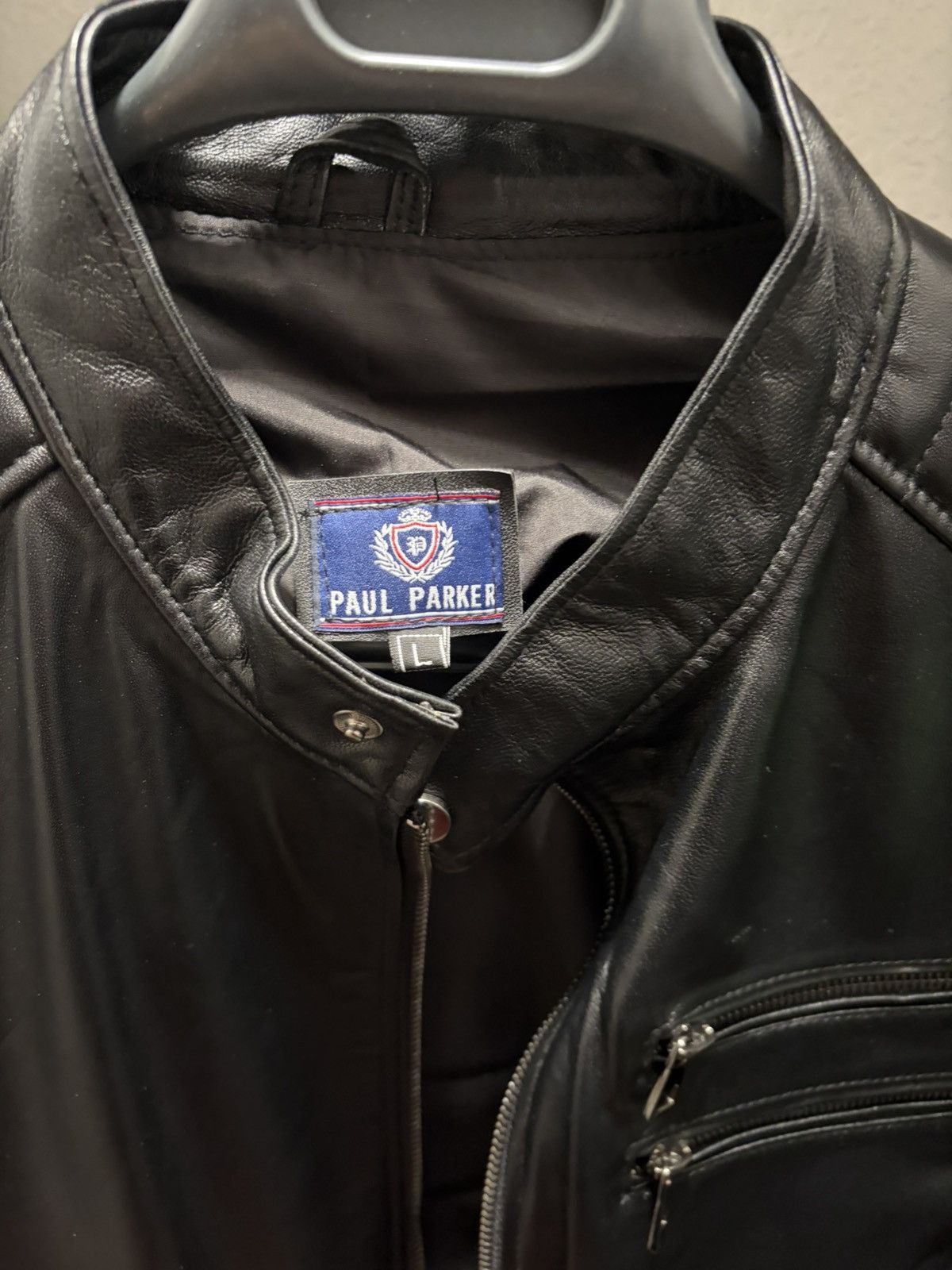 Vintage Paul Parker Genuine Leather Size US L / EU 52-54 / 3 - 2 Thumbnail