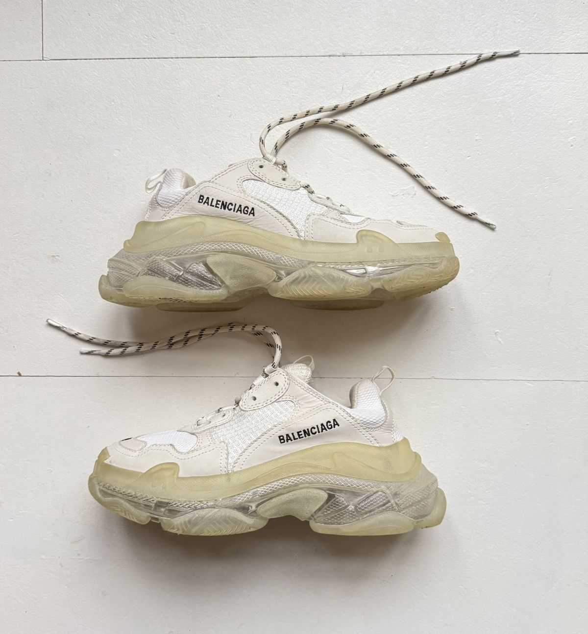 Balenciaga Balenciaga Triple S White Size US 8 / IT 38 - 5 Thumbnail