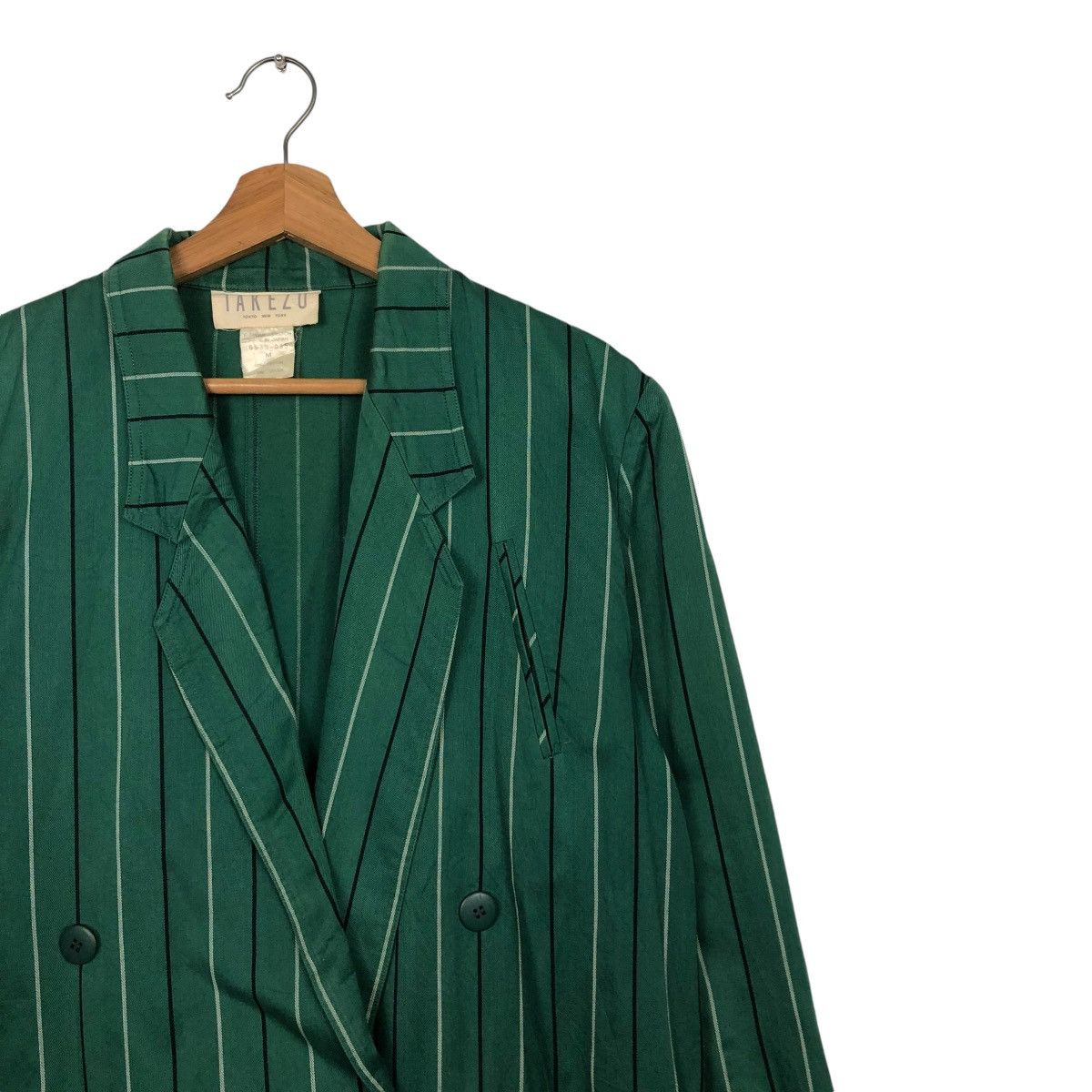 Issey Miyake 🔥VINTAGE CHORE WORKER JACKET HICKORY TAKEZO TOKYO NEW YORK Size US M / EU 48-50 / 2 - 8 Thumbnail