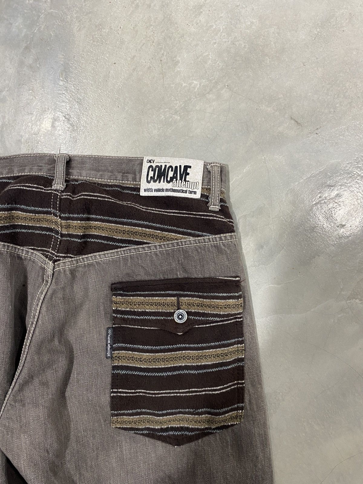 Hysteric Glamour × Japanese Brand × Seditionaries concave attempt navajo jeans Size US 33 - 5 Thumbnail
