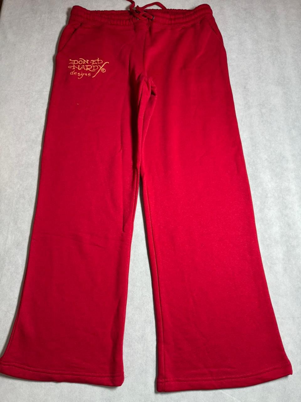 Ed Hardy Ed Hardy Women’s Red Trouser (Unworn) Size 36" / US 14 / IT 50 - 1 Thumbnail