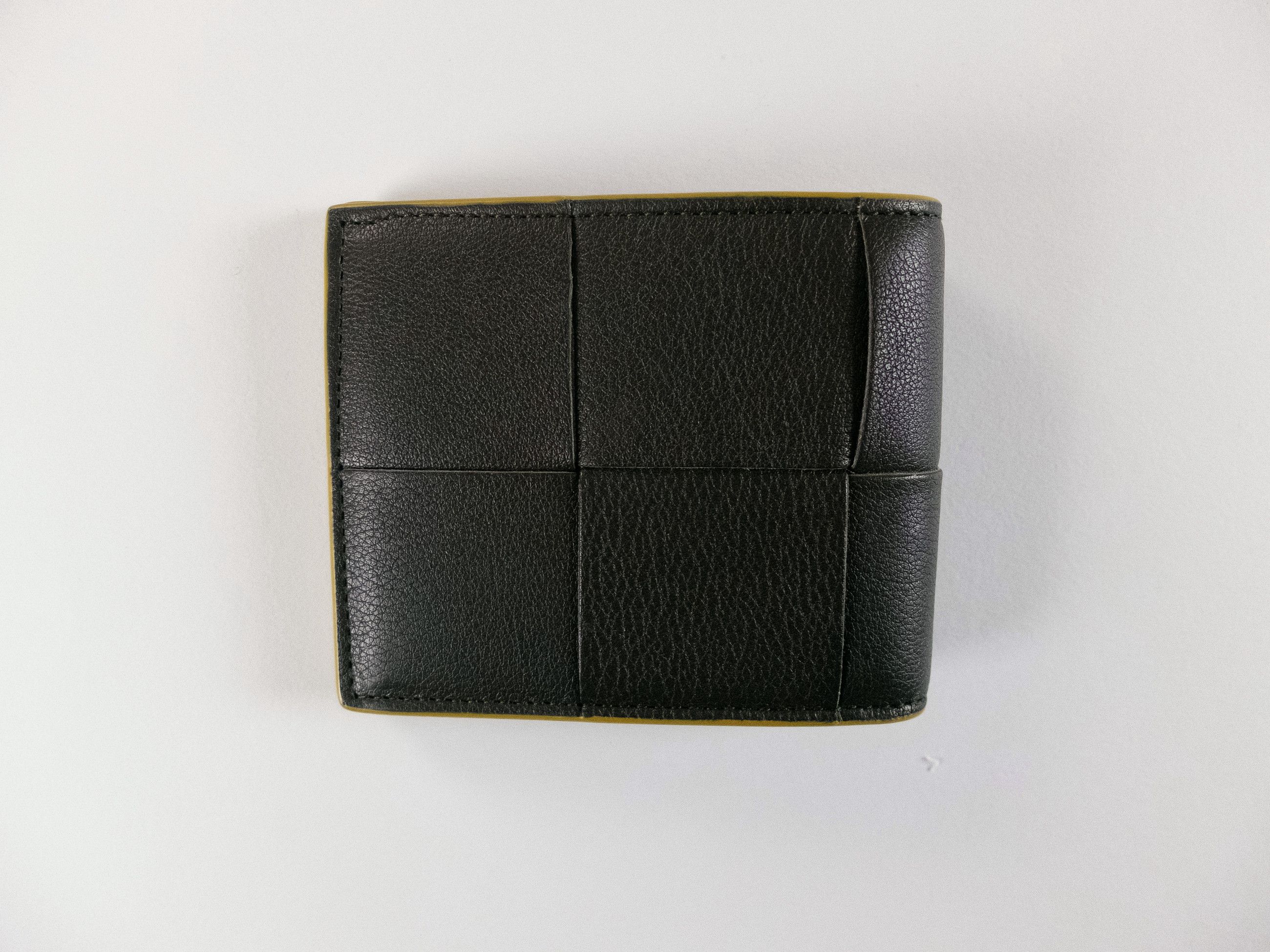 Bottega Veneta BOTTEGA VENETA green intrecciato woven leather bifold wallet Size ONE SIZE - 2 Thumbnail