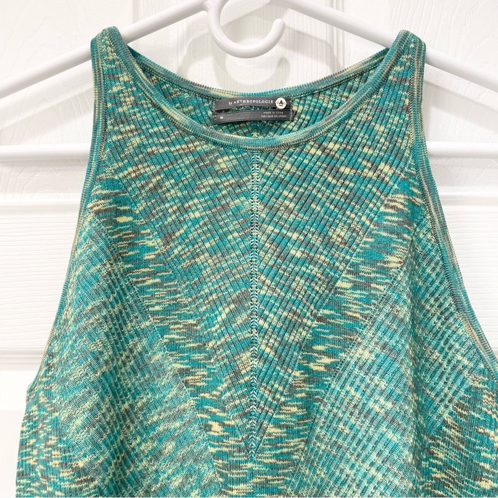 Anthropologie Anthropologie Space Dye Knit Tank M Size M / US 6-8 / IT 42-44 - 3 Thumbnail