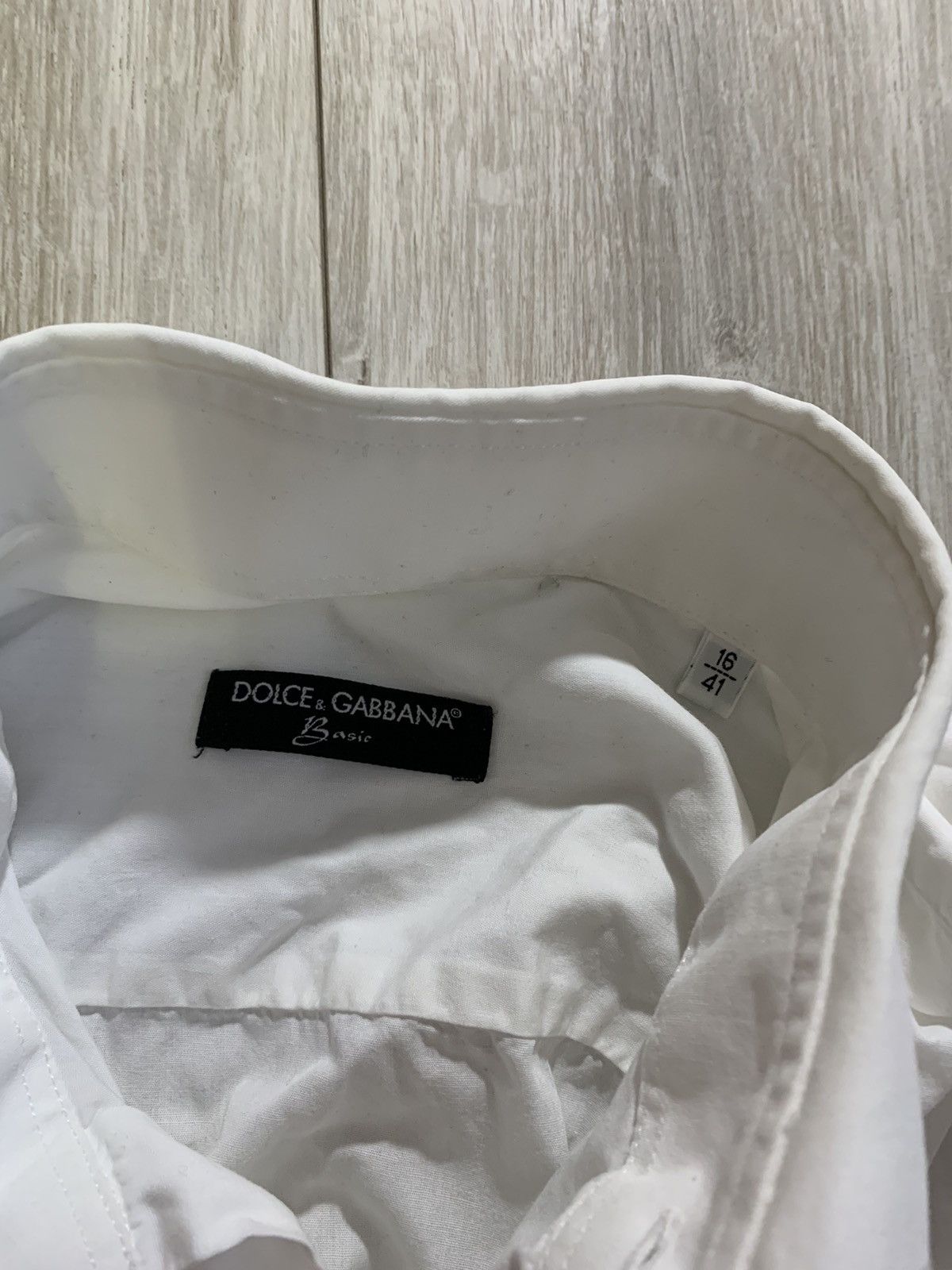 Dolce & Gabbana Vintage DOLCE GABANNA SHIRT BASIC Size US M / EU 48-50 / 2 - 5 Thumbnail