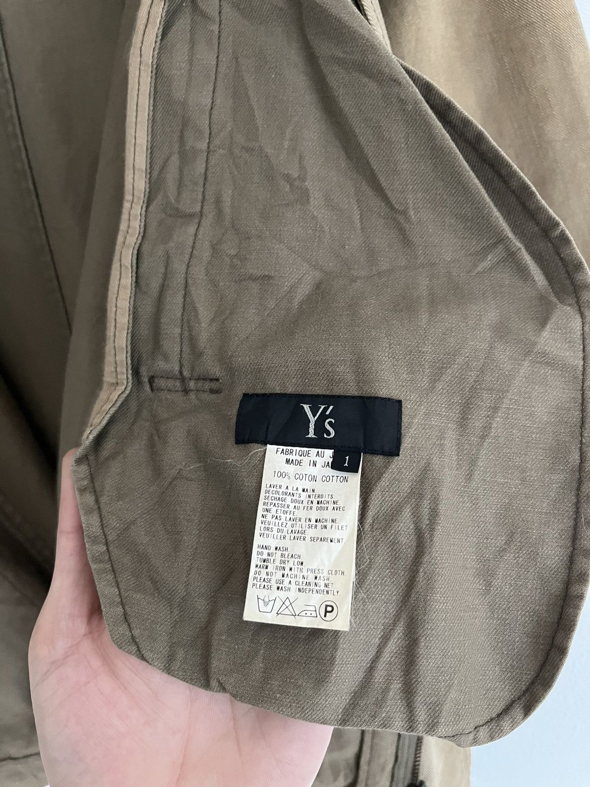 Yohji Yamamoto Y’s YOHJI YAMAMOTO Rare Design Parka Jacket Size US L / EU 52-54 / 3 - 8 Thumbnail