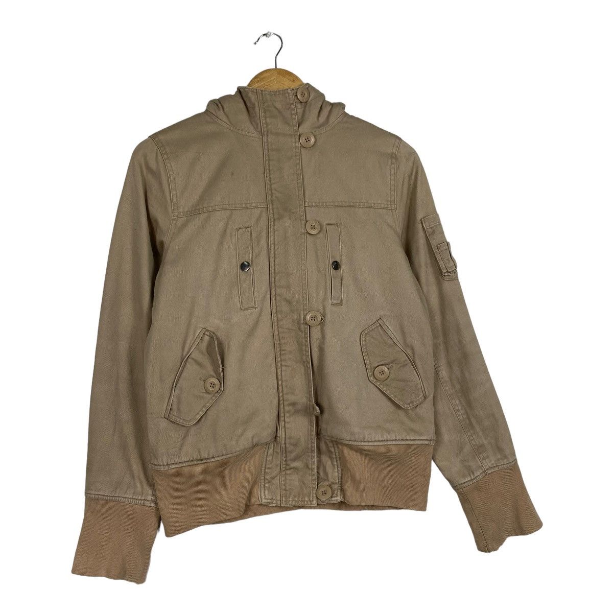 Avirex × Japanese Brand JASSIE INSPIRED MILITARY AVIREX HOODIE JACKET Size US S / EU 44-46 / 1 - 3 Thumbnail
