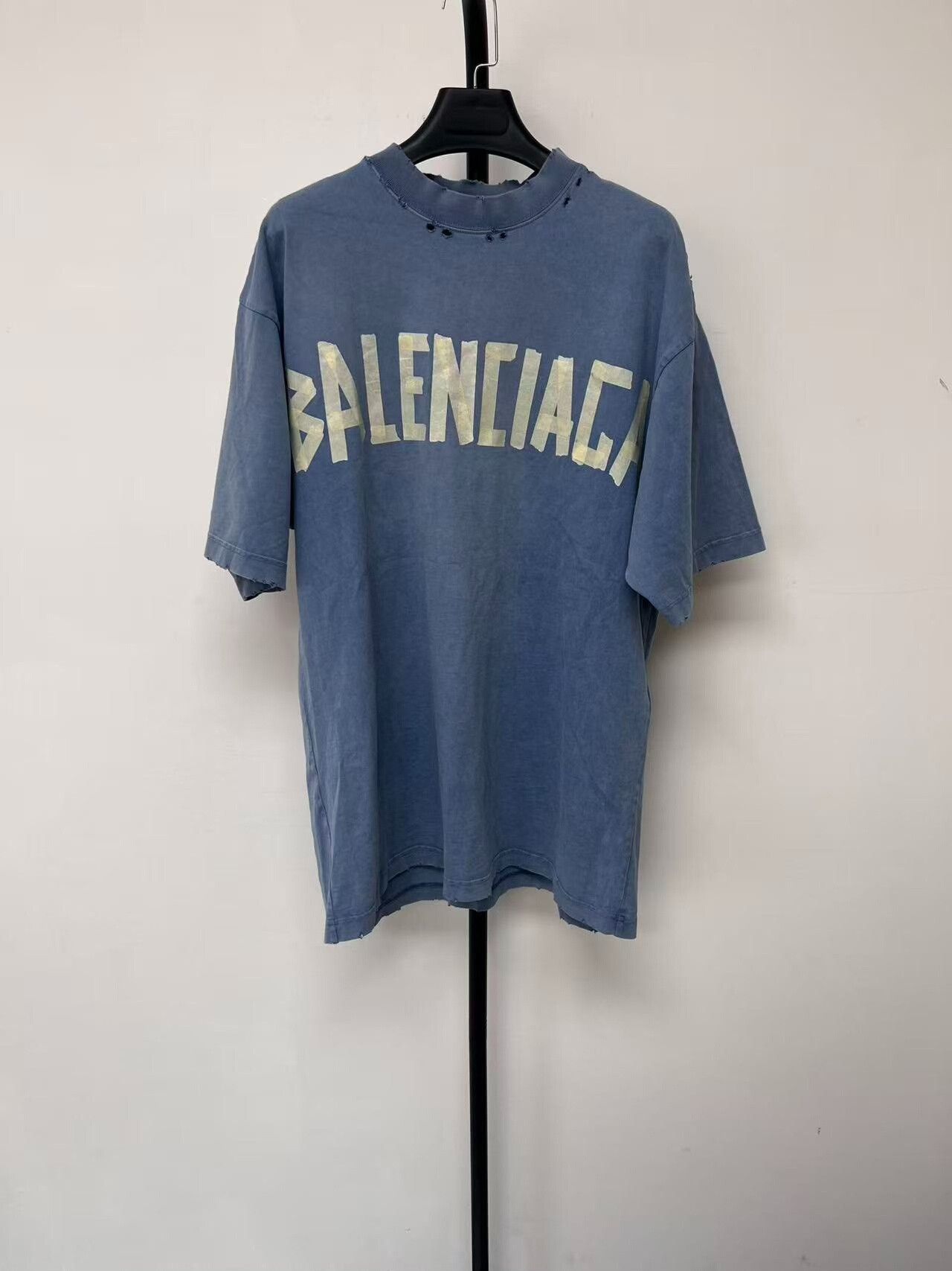 Balenciaga balenciaga logo print short sleeve t-shirt Size US XXS / EU 40 - 1 Thumbnail