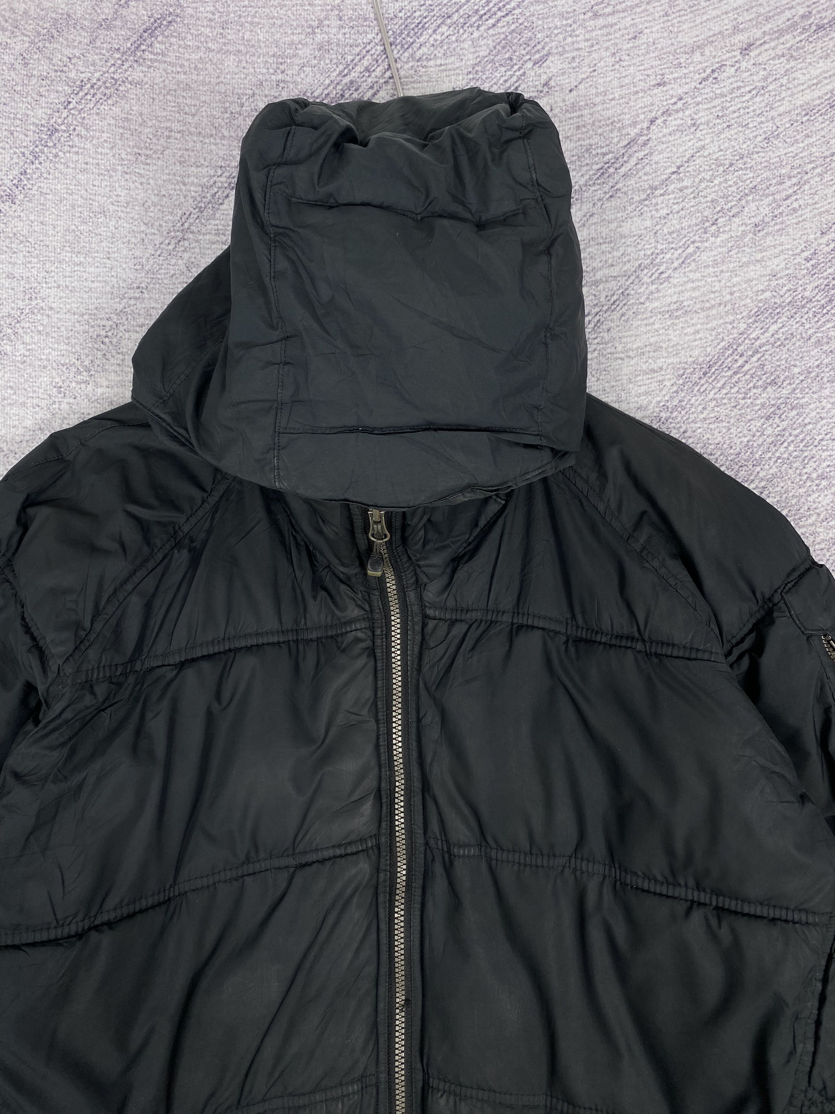 Japanese Brand Vintage Villand Hoodie Zip Up Puffer Down Jacket Size US L / EU 52-54 / 3 - 2 Thumbnail