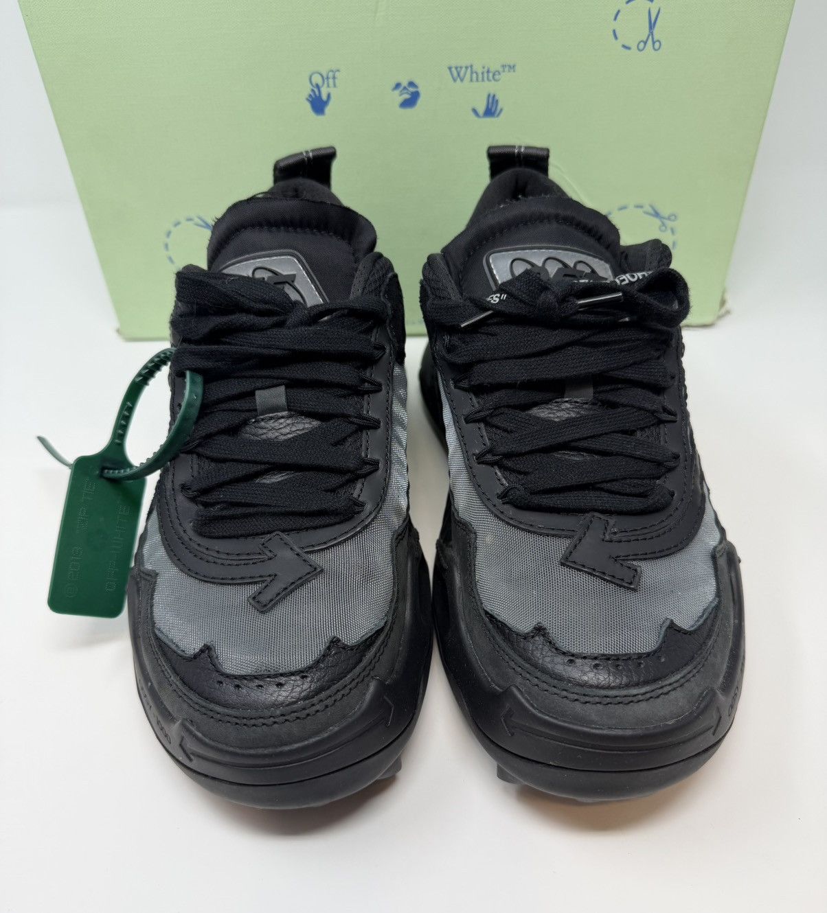 Off-White Off-White ODSY-1000 Sneaker Black Size US 8 / IT 38 - 2 Thumbnail