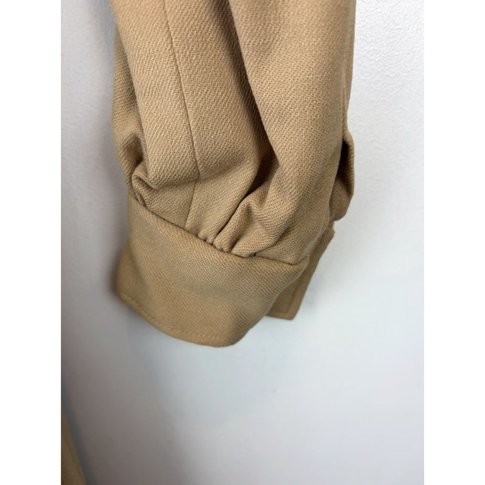 Pendleton VINTAGE Pendleton Coat Womens Long Wool Belted Trench Jacket XS? No, Size M Brown Vintage 80s 90s Preppy Retro Western Made in USA Long Coat Size M / US 6-8 / IT 42-44 - 7 Thumbnail