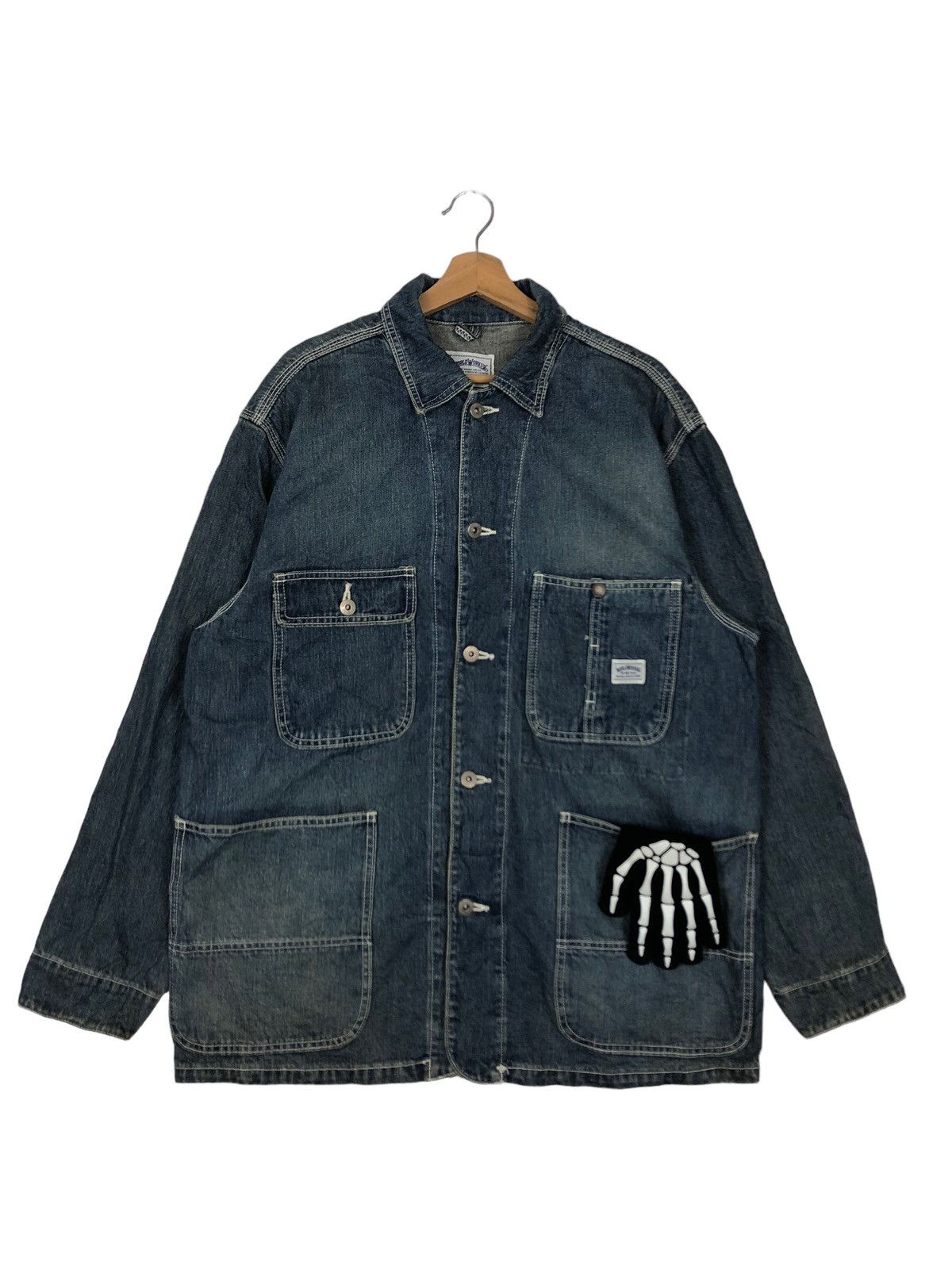 Japanese Brand 🔥Chore Denim Work Jacket Big John USA Toyo Enterprise Size US L / EU 52-54 / 3 - 1 Thumbnail