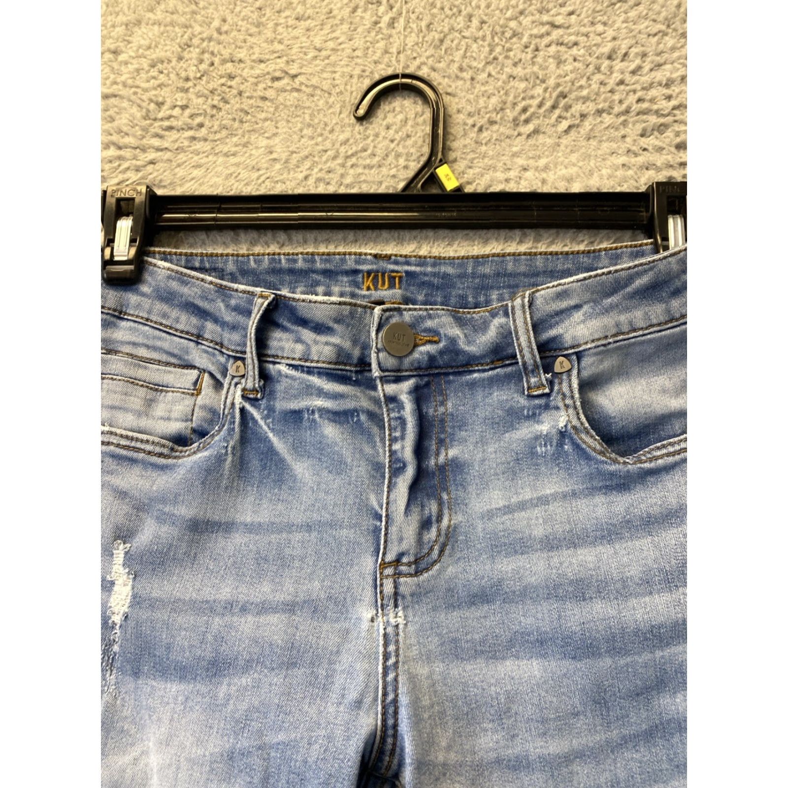 Vintage KUT from the kloth KUT from the Kloth Jeans Women 8 Blue Wash Stretch 159-18 Size 30" / US 8 / IT 44 - 4 Thumbnail
