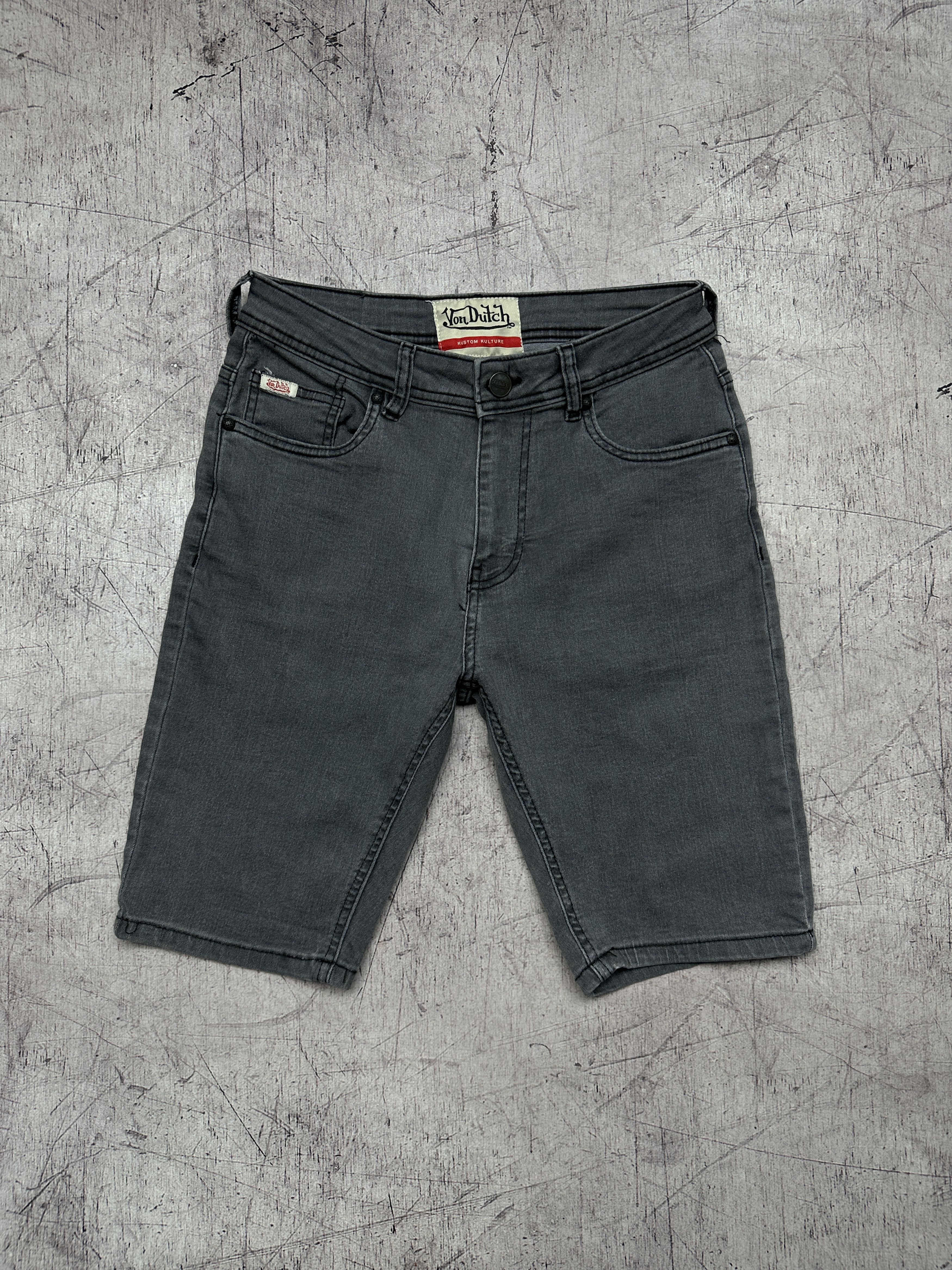 Von Dutch Von Dutch Vintage Mens Denim Shorts Size US 32 / EU 48 - 1 Thumbnail