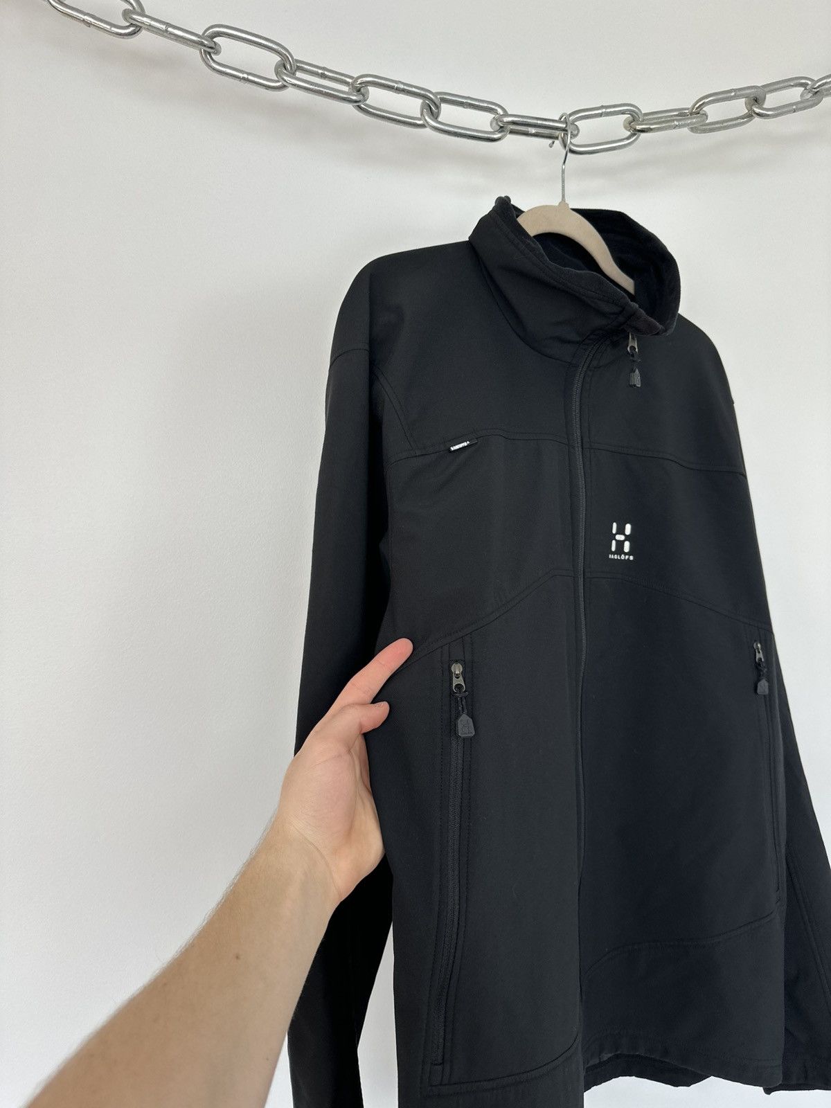 Haglofs Vintage Haglofs Gorpcore Hiking Windstopper Softshell Jacket Size US XXL / EU 58 / 5 - 7 Thumbnail