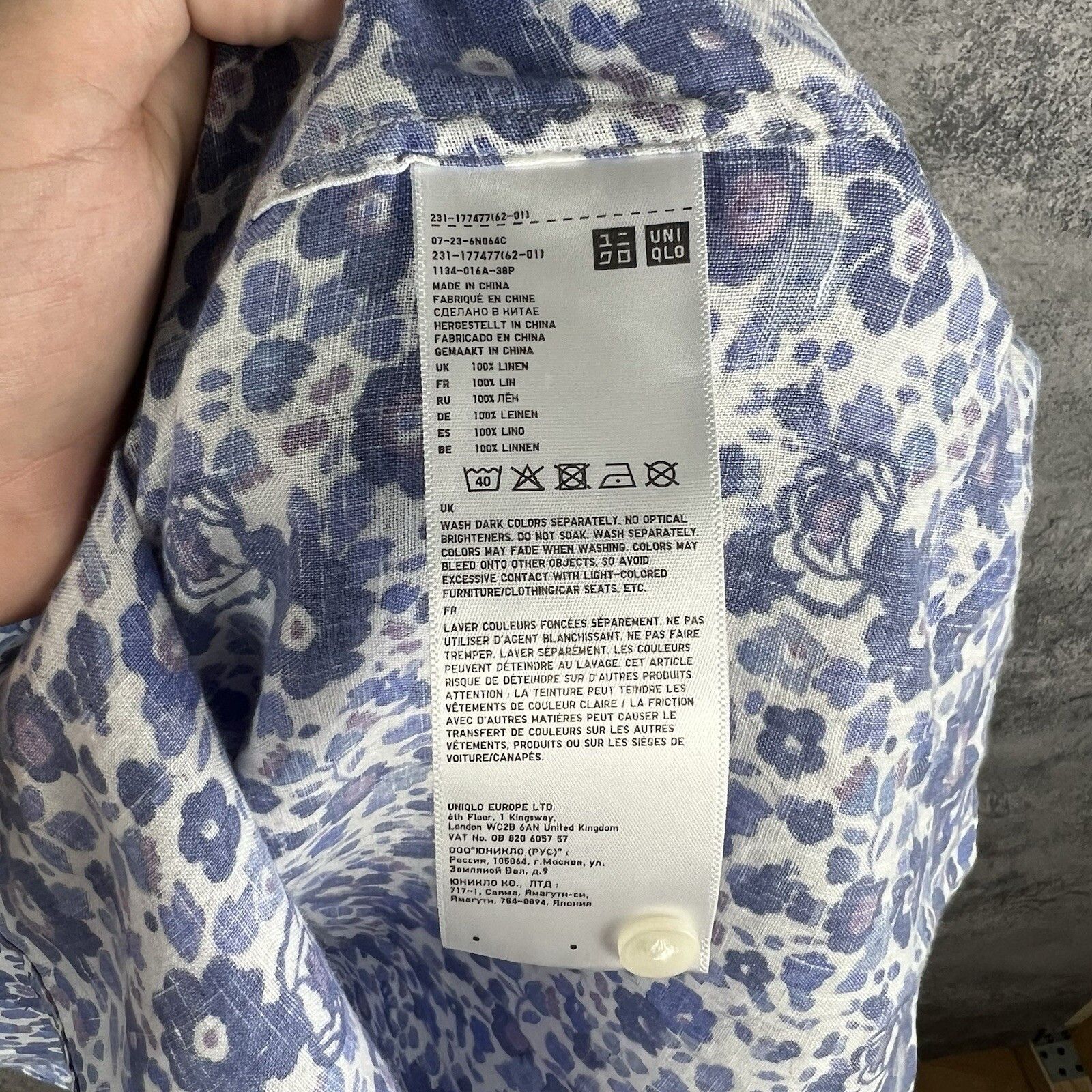 Uniqlo Uniqlo Liberty London Shirt Men's Size L Long Sleeve Size US L / EU 52-54 / 3 - 3 Thumbnail
