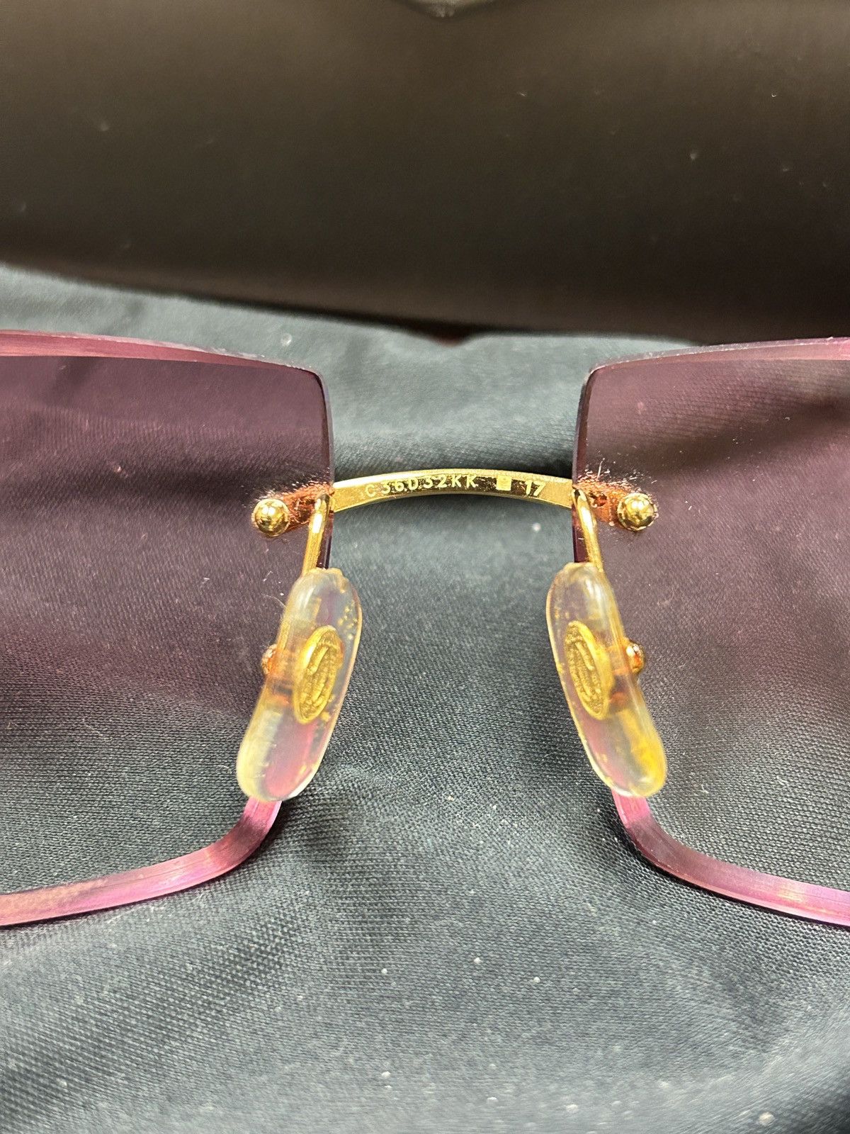 Cartier Cartier Buffalo Horn C Décor Sunglasses – Rare Buffs Size ONE SIZE - 7 Thumbnail