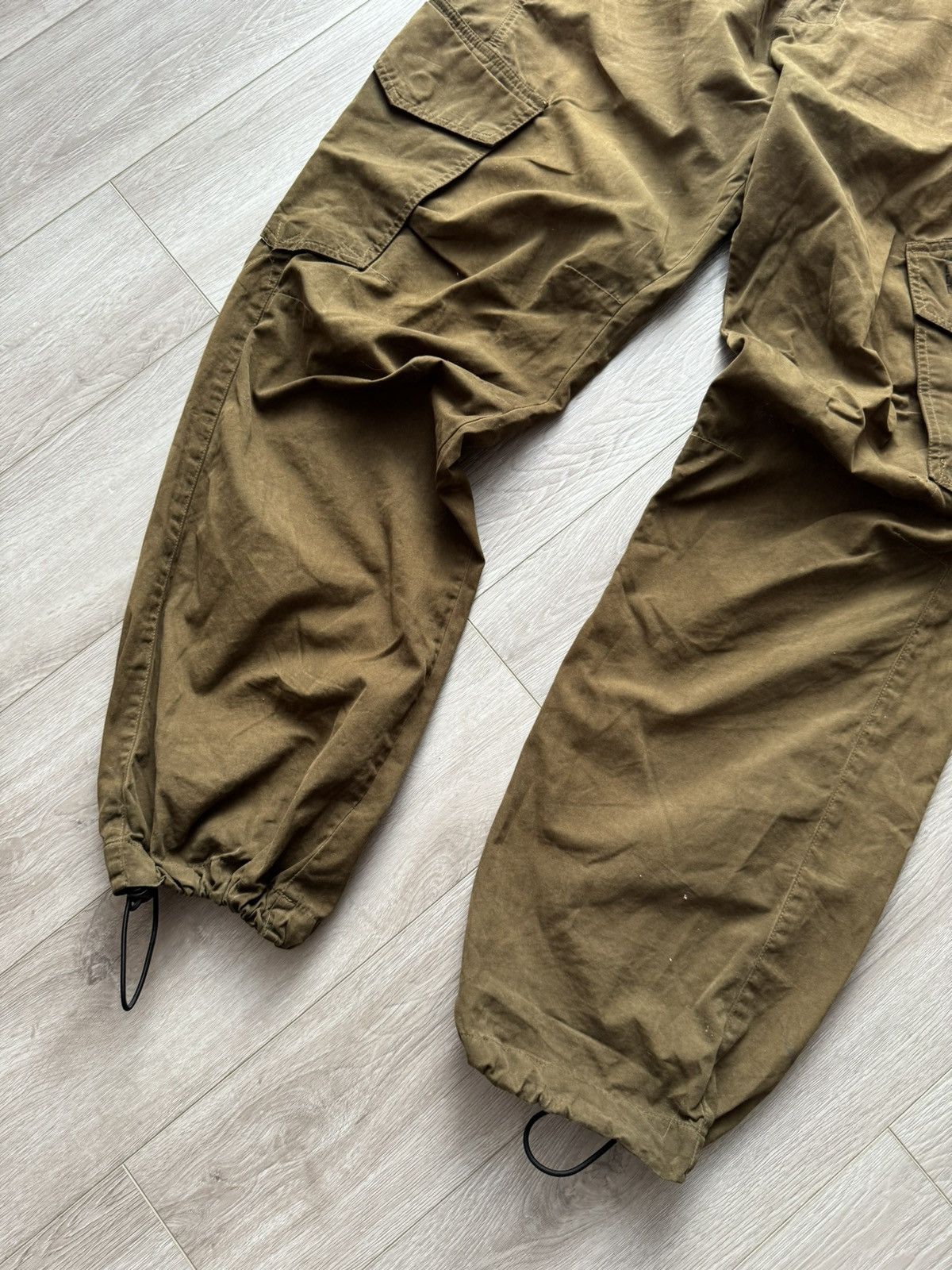 Japanese Brand × Seditionaries × Vintage Vintage Aem Kei Khaki Cargo Pants Size US 36 / EU 52 - 2 Thumbnail