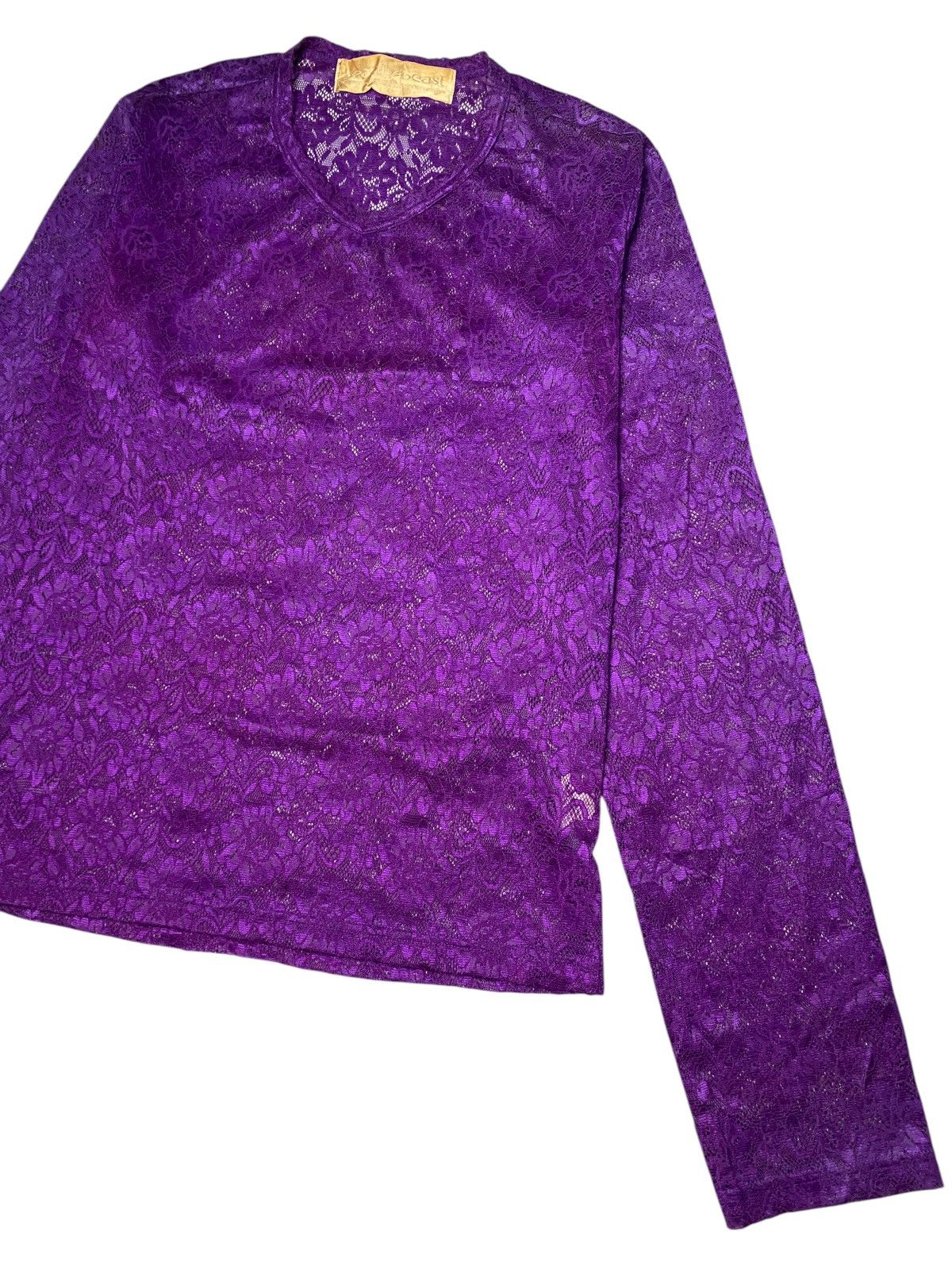 20471120 × Beauty Beast 2000's Beauty:Beast Floral Mesh Longsleeve Size US S / EU 44-46 / 1 - 2 Thumbnail