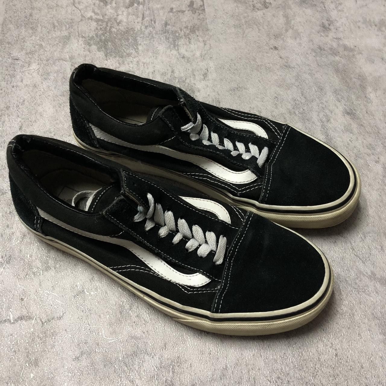 Vans Black and white Vans Old Skool trainers #vans #oldschool Size US 9.5 / EU 42-43 - 2 Thumbnail