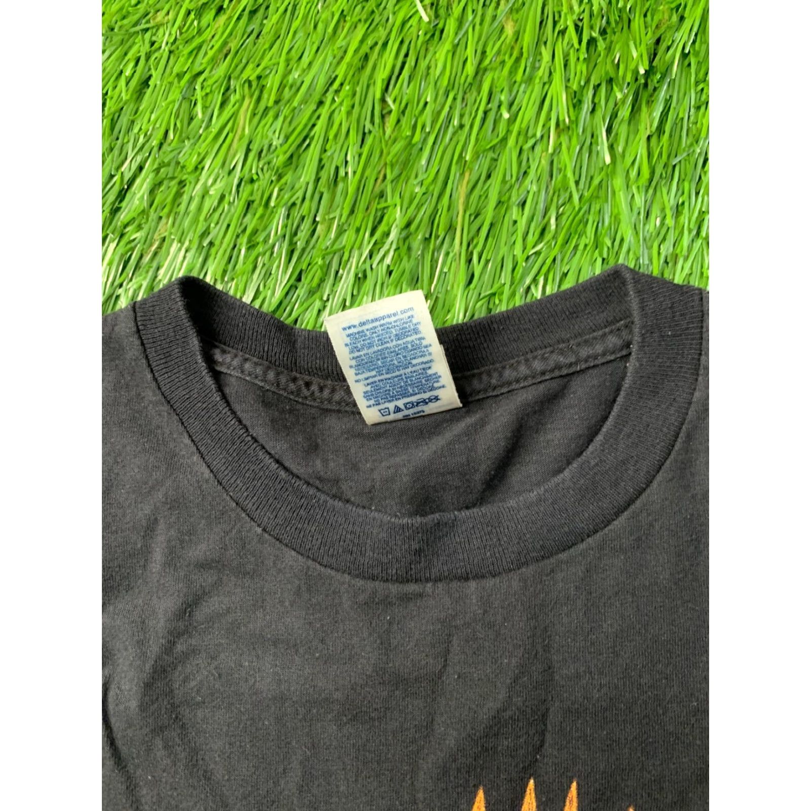 Delta Nike Shirt Mens L Delta USA Eagle Motorcycle Thunder Sportswear Band T-Shirt Black 2000s Size US L / EU 52-54 / 3 - 5 Thumbnail