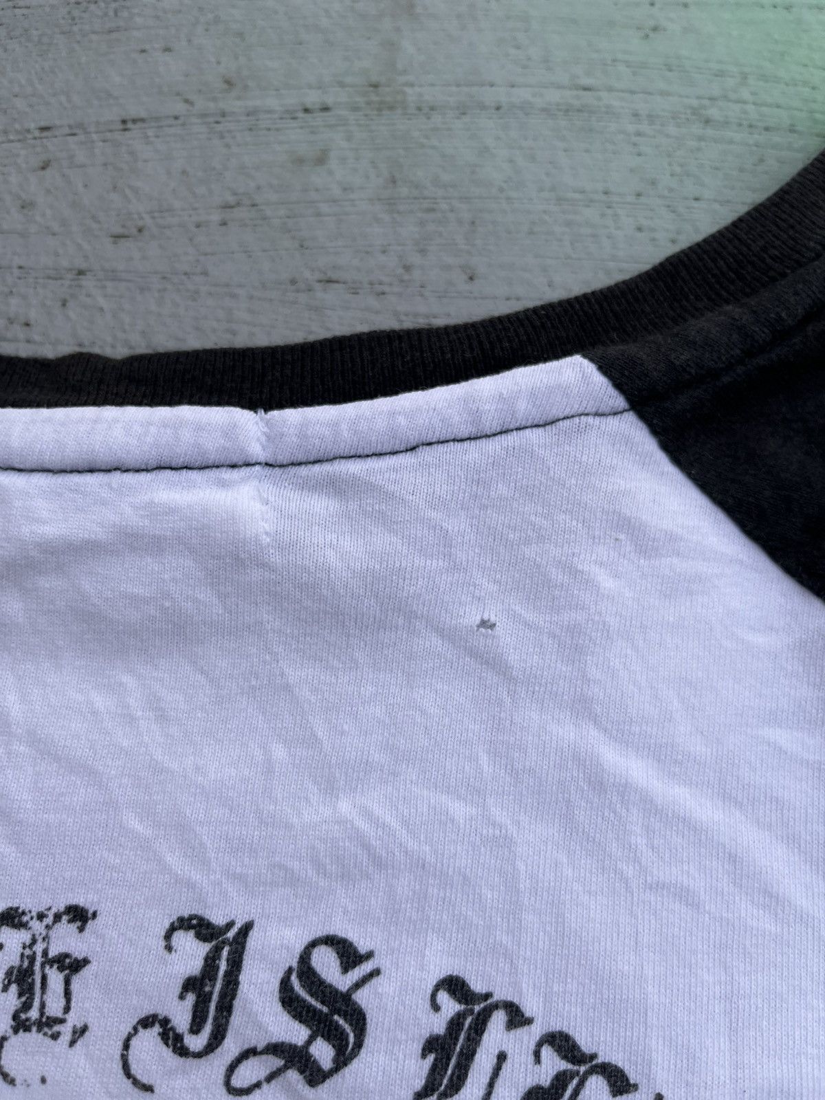20471120 × Japanese Brand × Le Grande Bleu (L.G.B.) JAPANESE Y2K TGRAHPICS POEM LONGSLEEVE PUNK Size US M / EU 48-50 / 2 - 5 Thumbnail