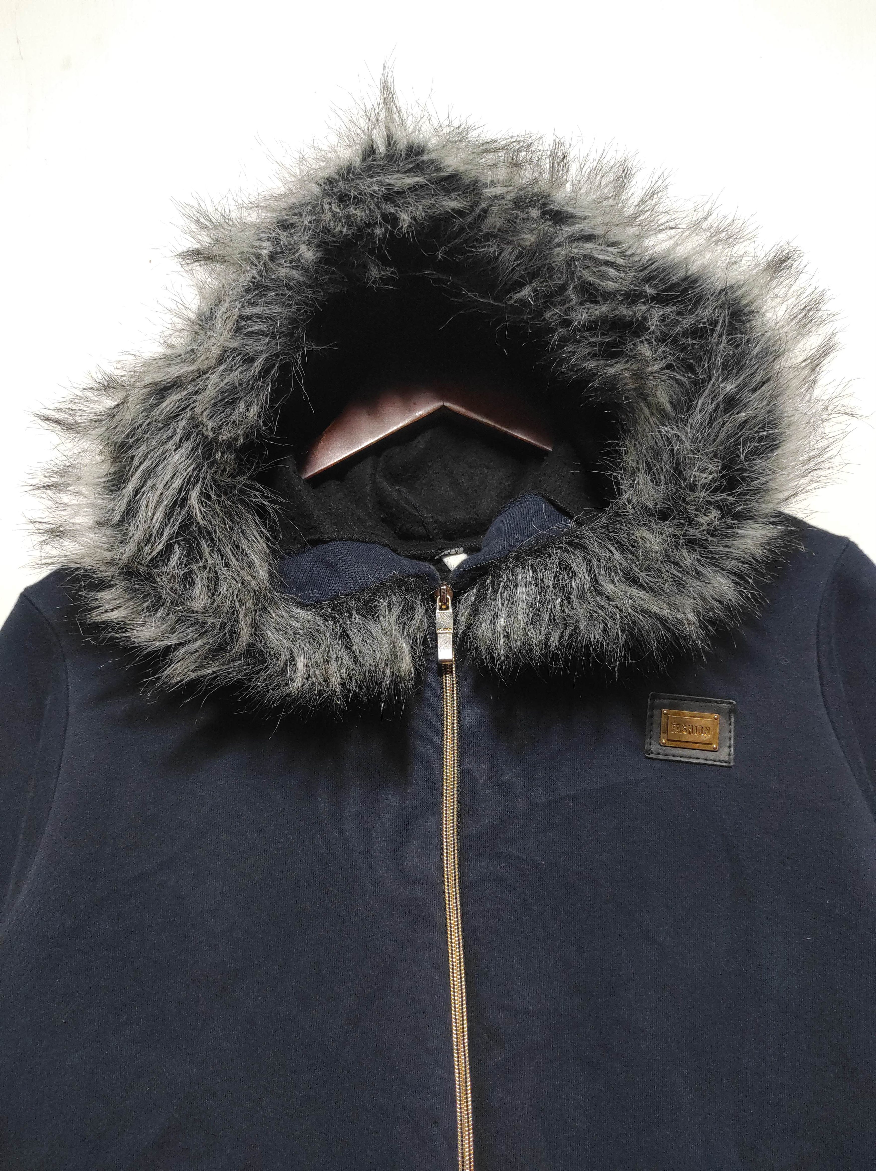 If Six Was Nine Exlusive Fur Hoodie ifsixwasnine lgb style Size M / US 6-8 / IT 42-44 - 3 Thumbnail