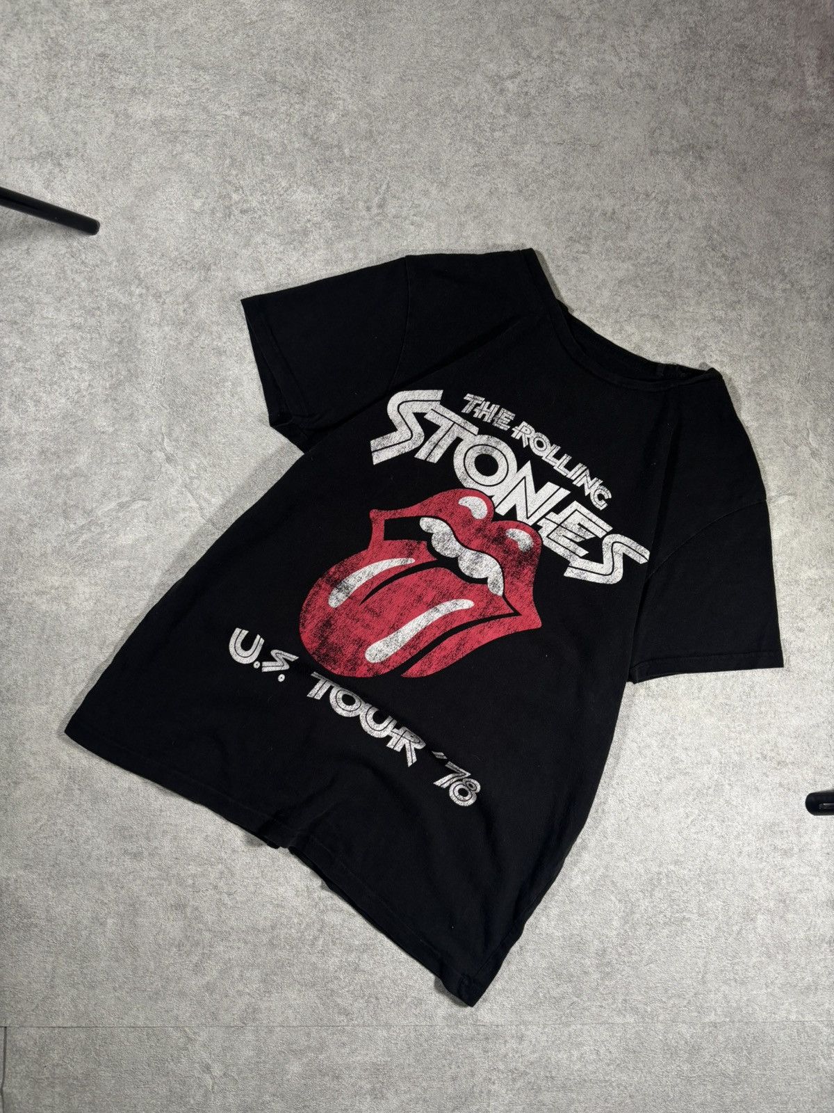 The Rolling Stones The rolling stones vintage distressed tee archive clothing Size US S / EU 44-46 / 1 - 1 Thumbnail