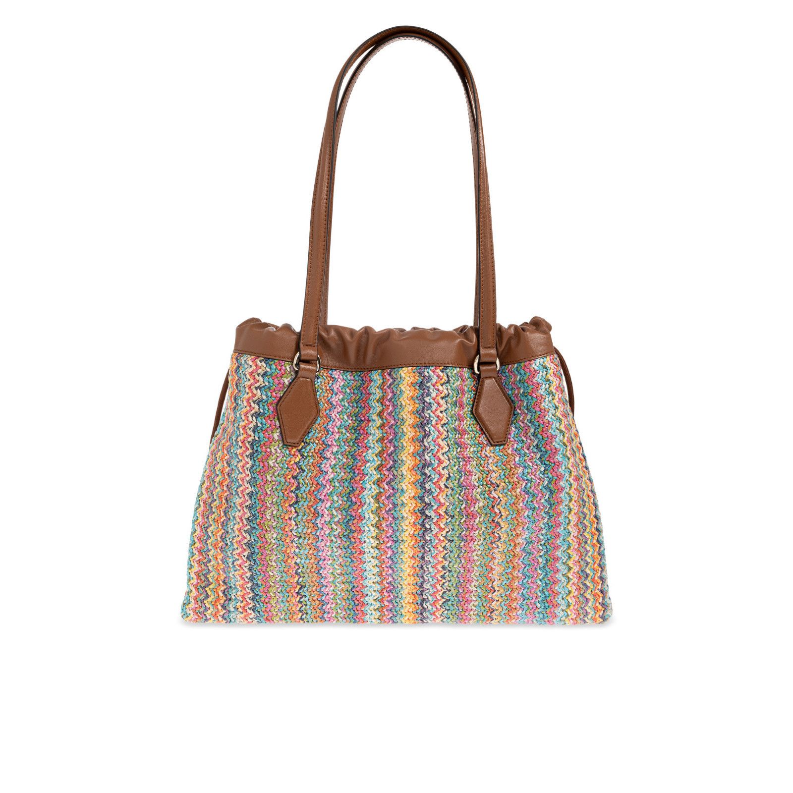Jimmy Choo JIMMY CHOO Drawstring Medium Tan Tote Bag New Size ONE SIZE - 2 Thumbnail