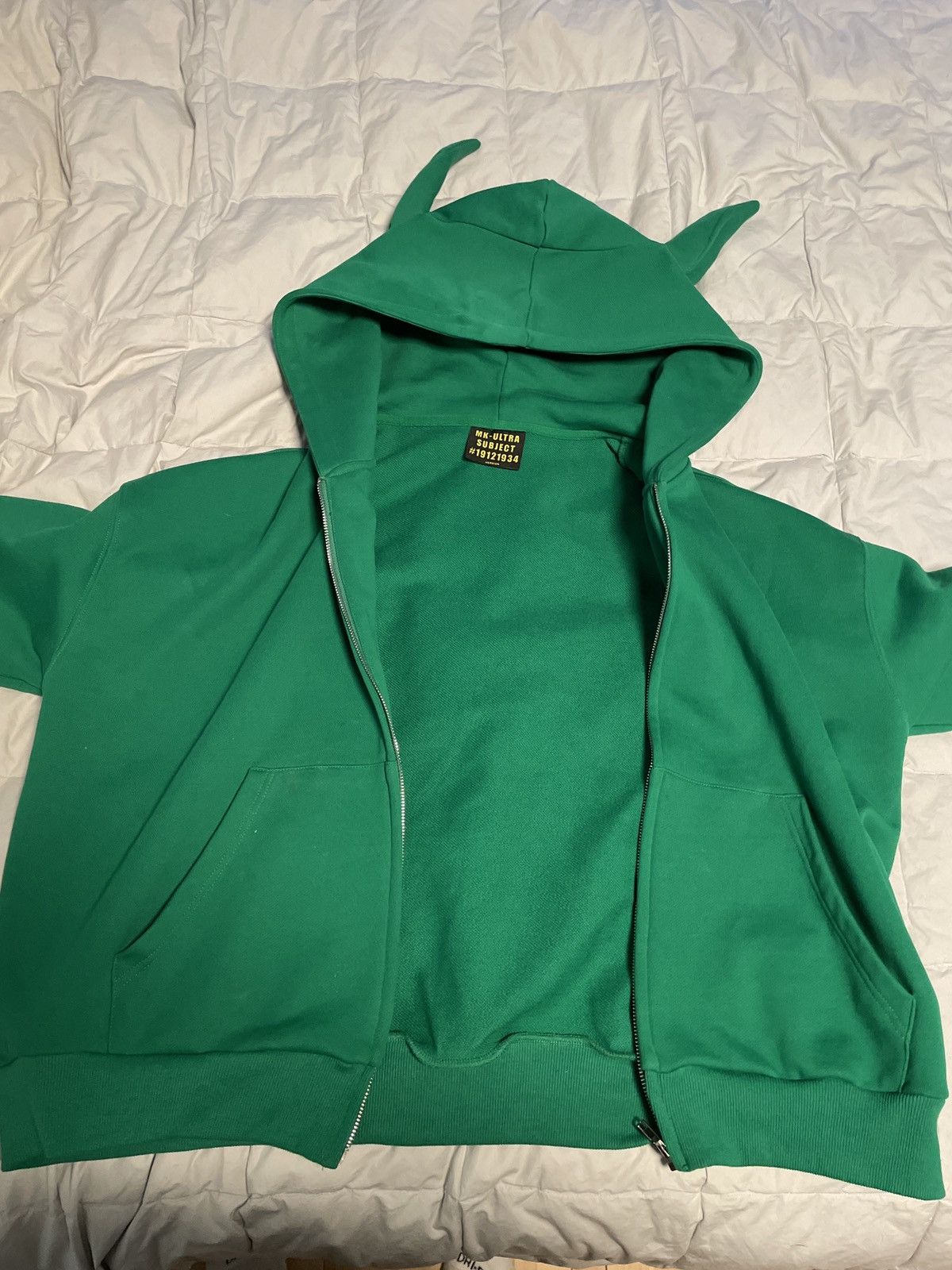 Streetwear VERDIER X SHADOW WIZARD MONEY GANG Green Goblin Hoodie 