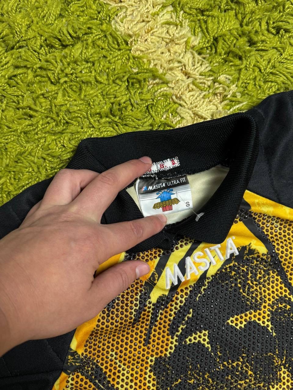 Vintage MASITA RARE 90s XL #1 FOOTBALL SOCCER SHIRT adidas style Size US S / EU 44-46 / 1 - 7 Thumbnail