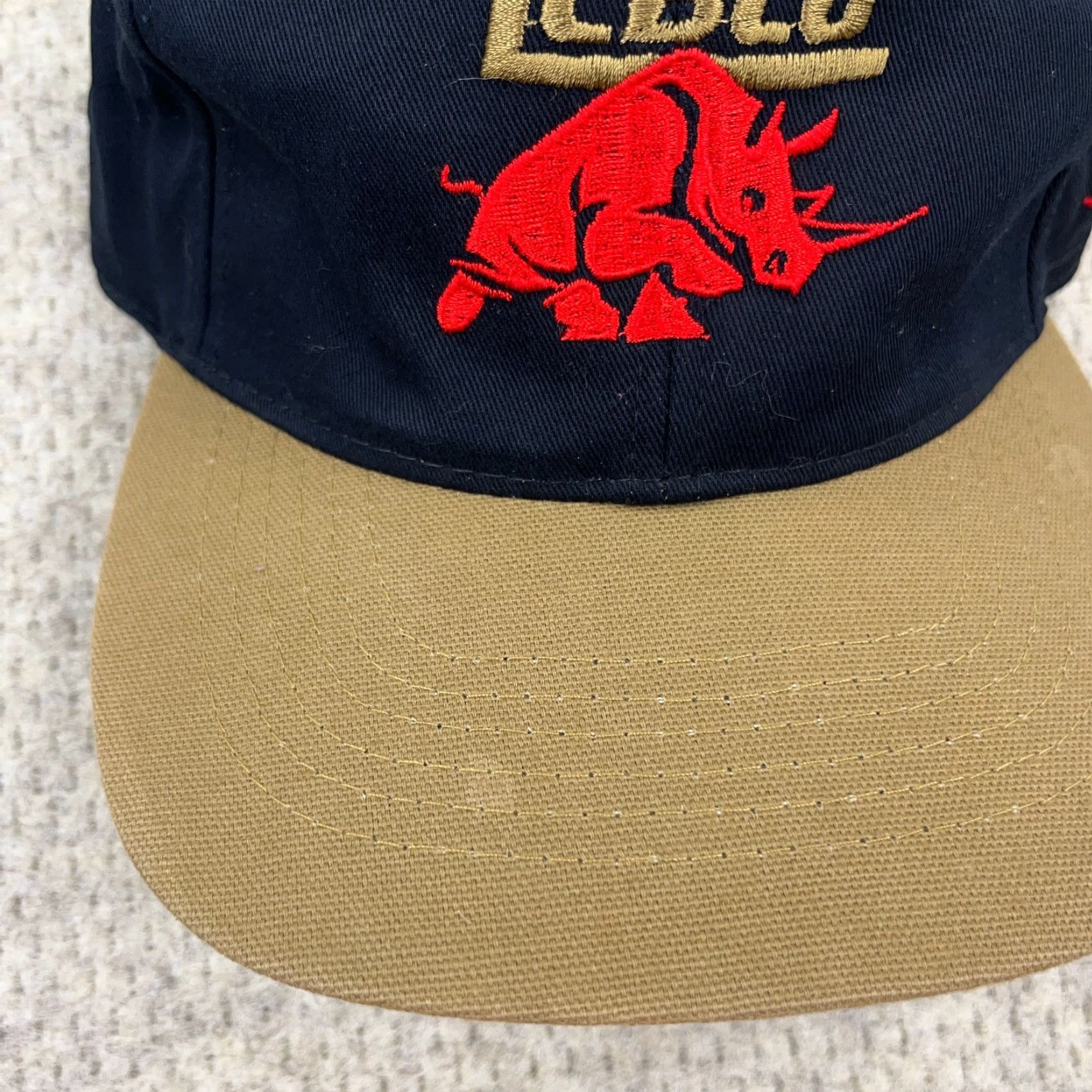 Vintage VINTAGE Fishing Hat Cap Strap Back Zebco Rhino Reels 90s Y2K Promo Adult Mens TruckER Hat Size ONE SIZE - 5 Thumbnail