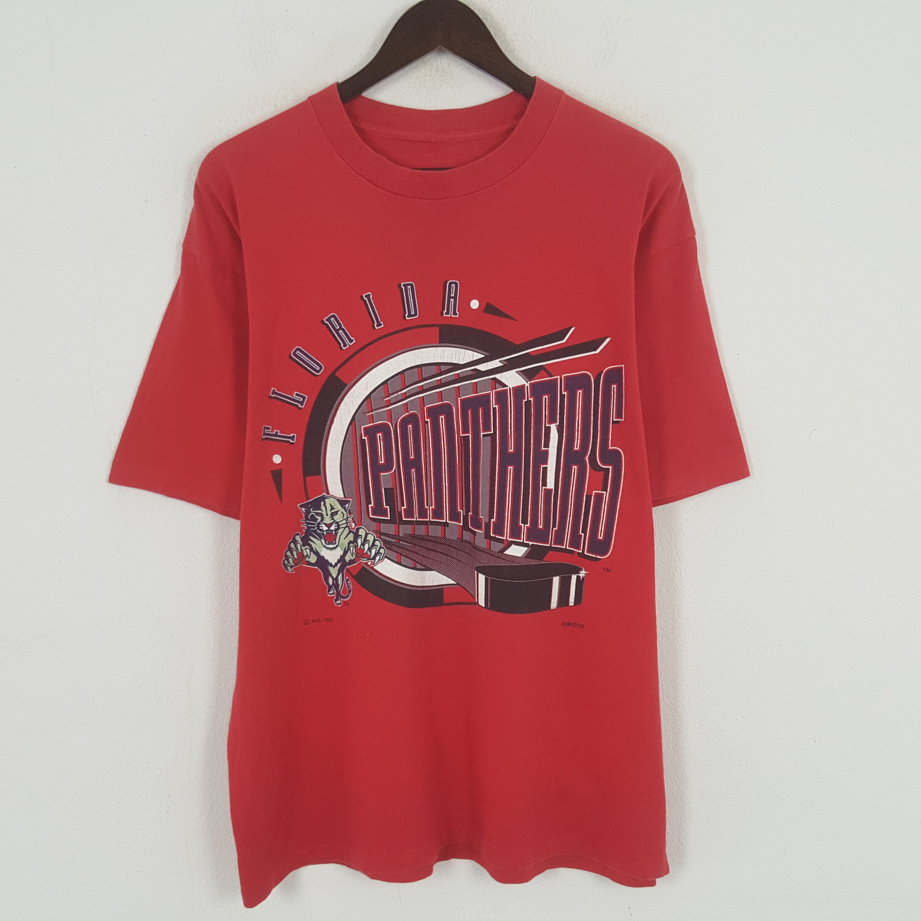 Vintage Vintage Florida Panthers Tshirt Size US L / EU 52-54 / 3 - 1 Thumbnail